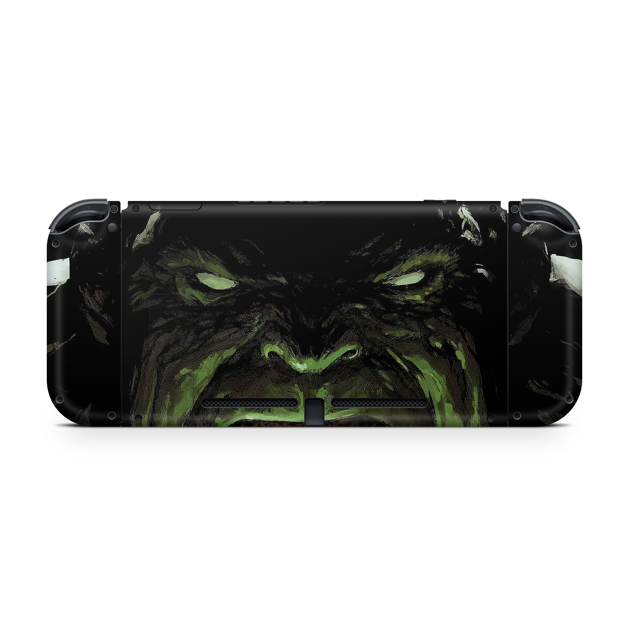 A video game skin featuring a Colossal Green Titan 4 design for the Nintendo Switch.