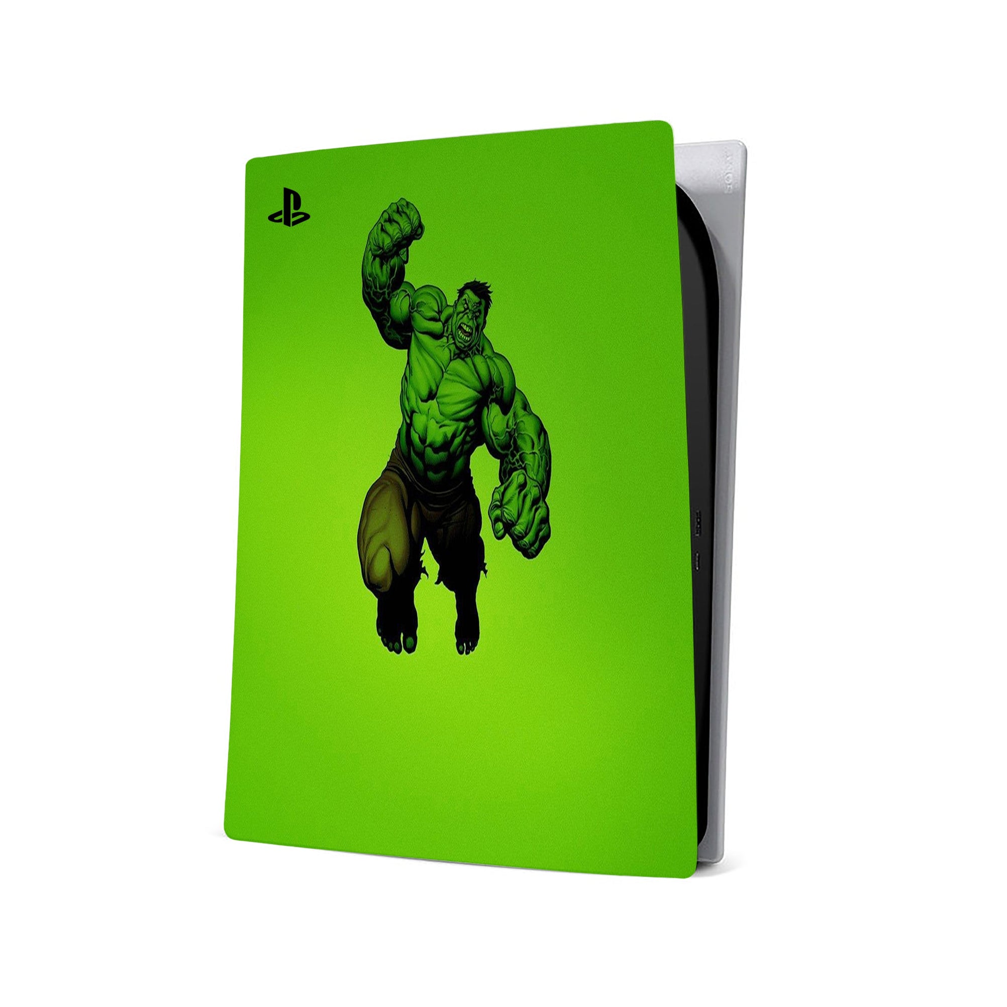 A video game skin featuring a Colossal Green Titan 6 design for the PS5 Digital.