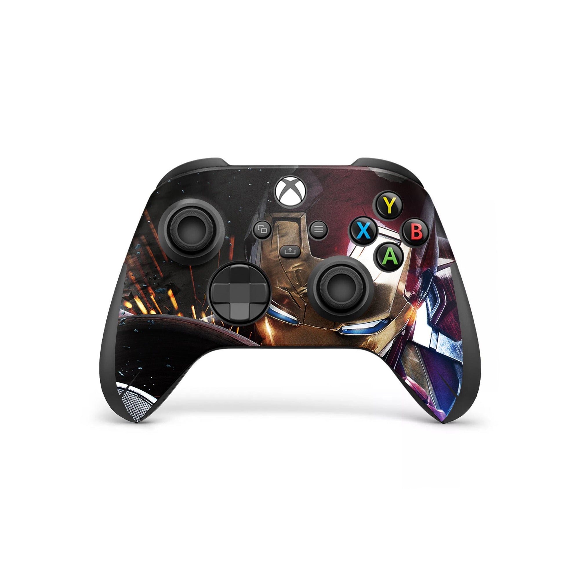 A video game skin featuring a Armored Avenger 1 design for the Xbox Series Wireless Controller.