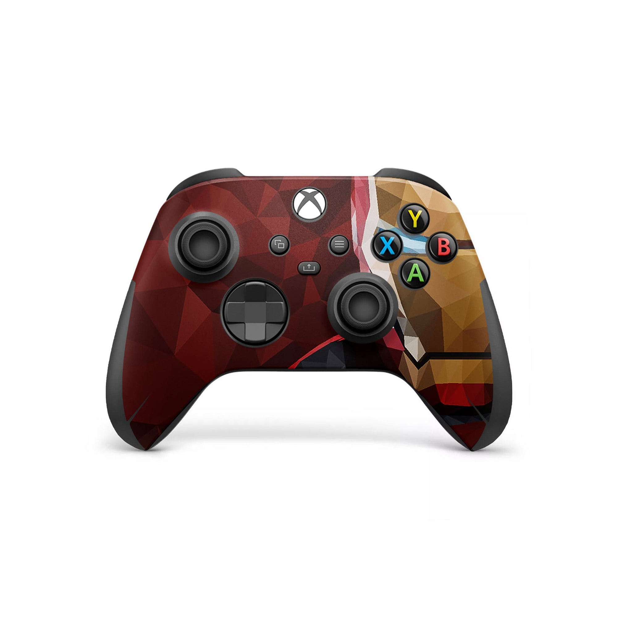 A video game skin featuring a Armored Avenger 10 design for the Xbox Series Wireless Controller.