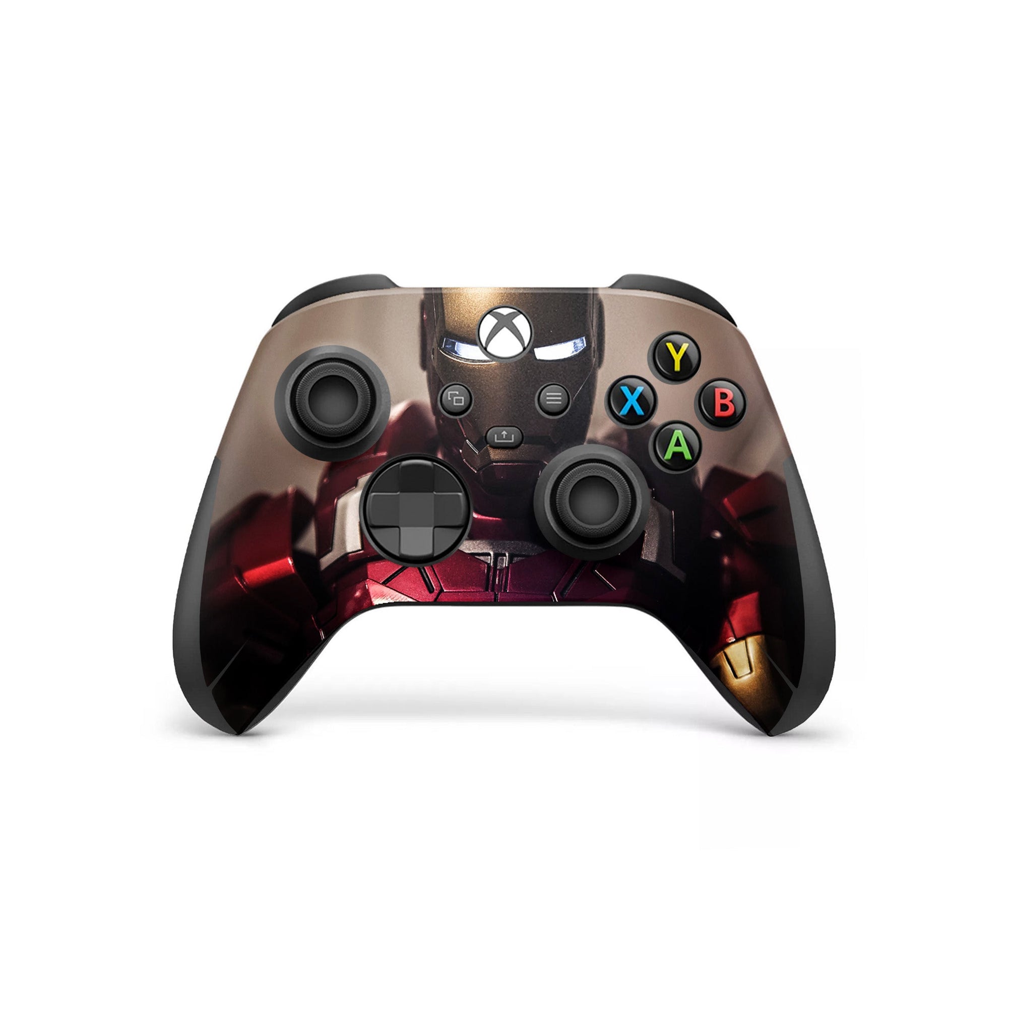 A video game skin featuring a Armored Avenger 11 design for the Xbox Series Wireless Controller.