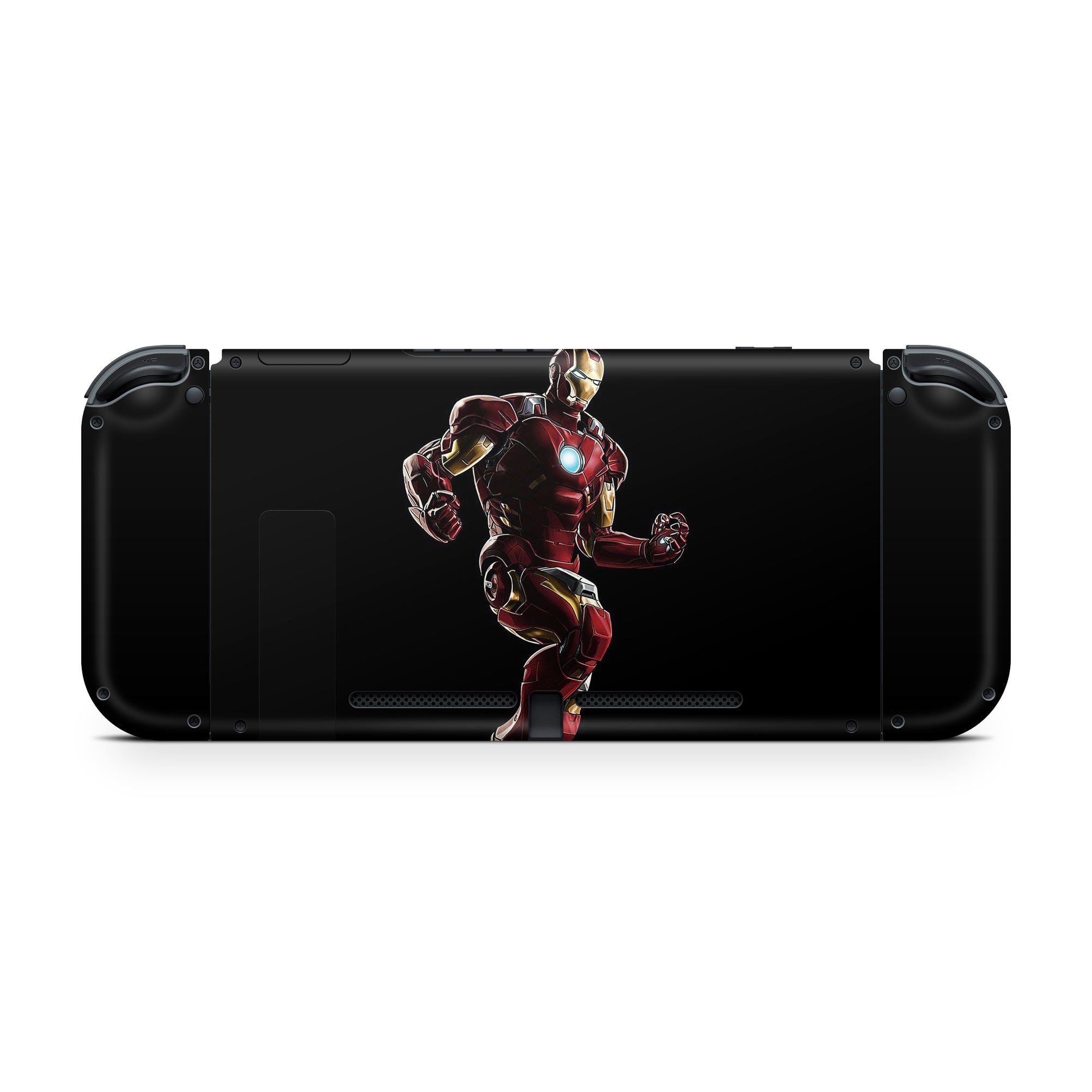 A video game skin featuring a Armored Avenger 14 design for the Nintendo Switch.