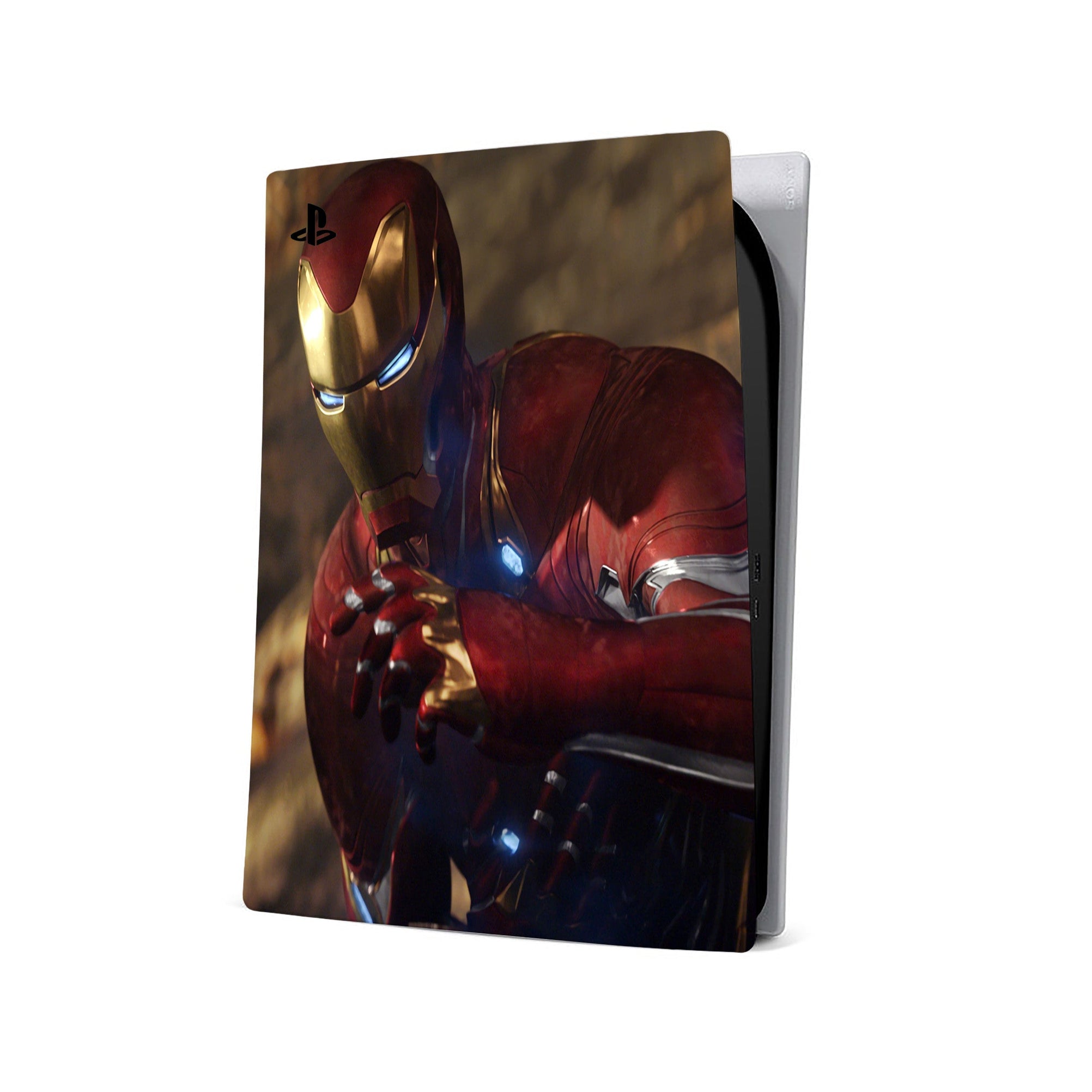 A video game skin featuring a Armored Avenger 2 design for the PS5.