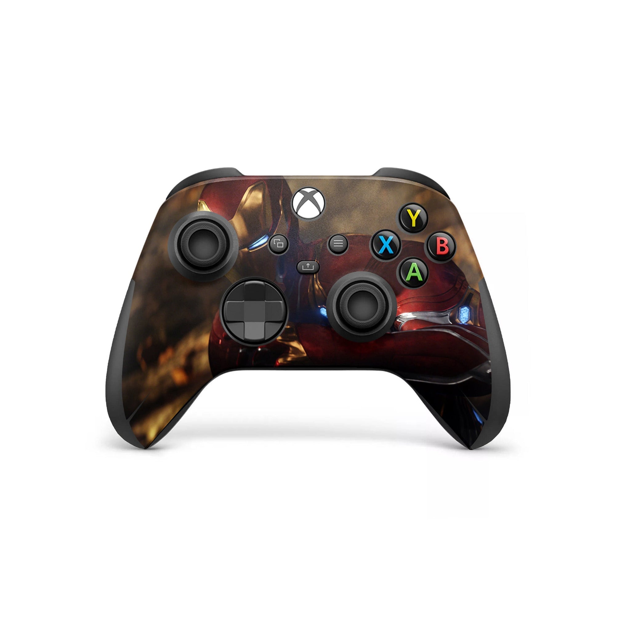 A video game skin featuring a Armored Avenger 2 design for the Xbox Series Wireless Controller.