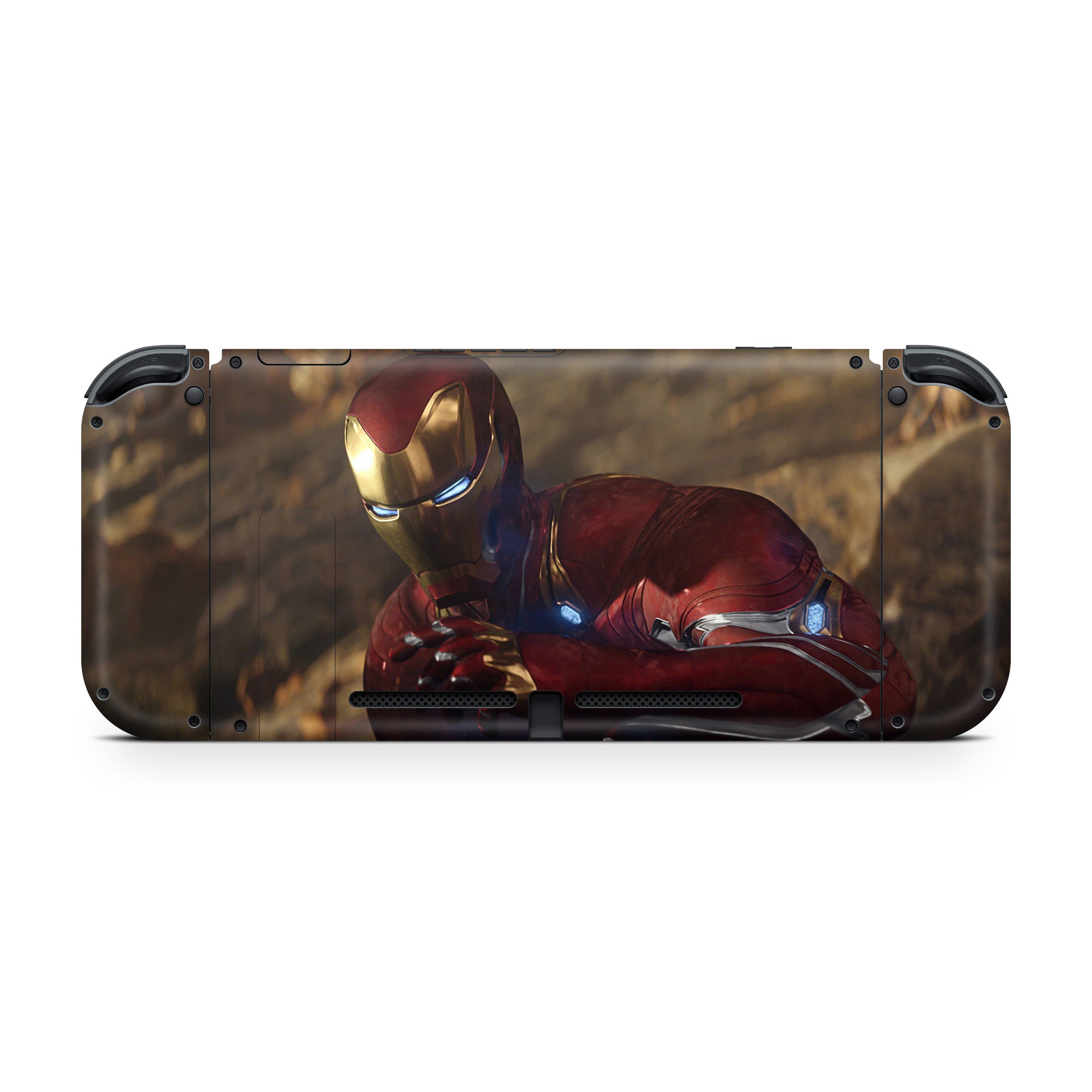 A video game skin featuring a Armored Avenger 2 design for the Nintendo Switch.