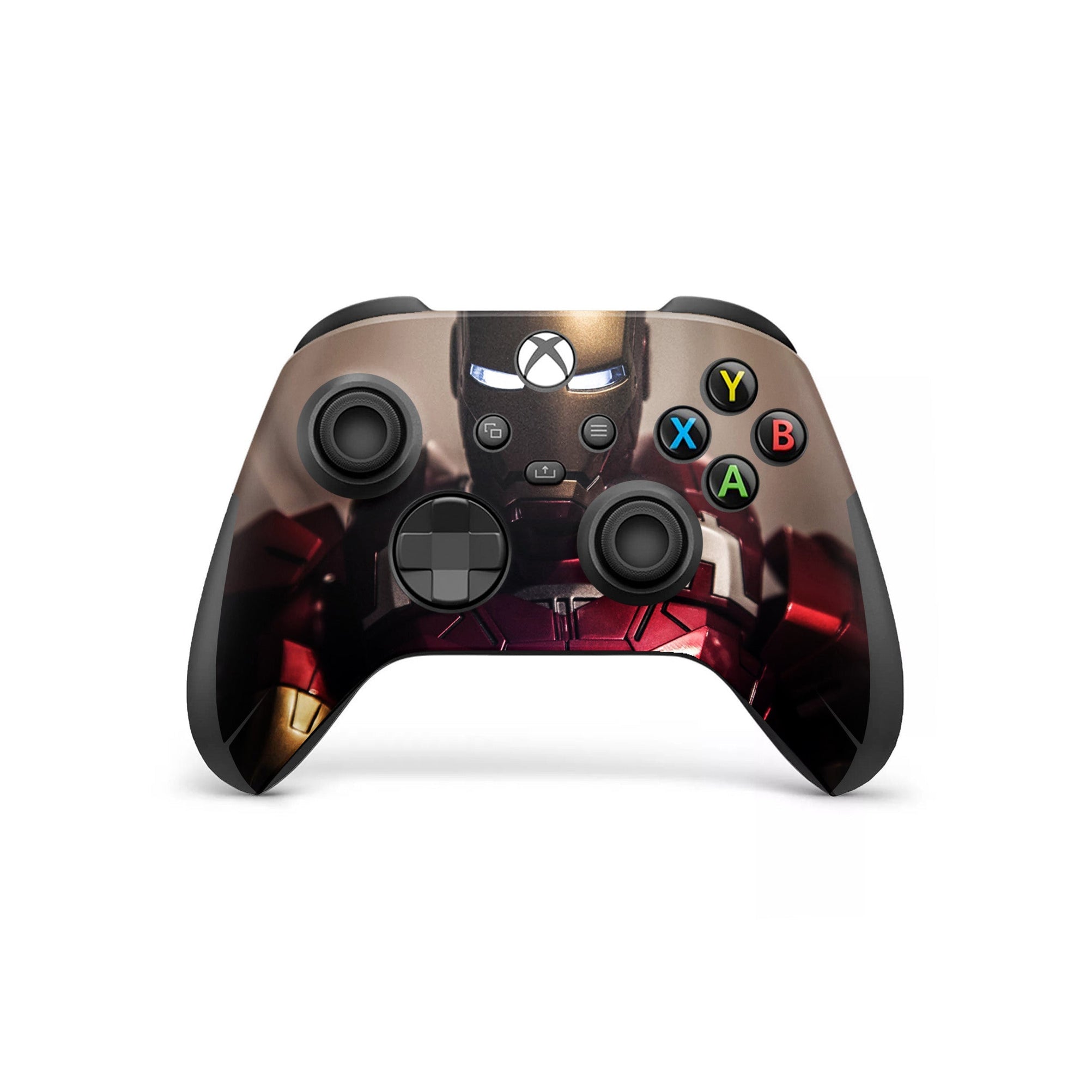 A video game skin featuring a Armored Avenger 5 design for the Xbox Series X Controller.