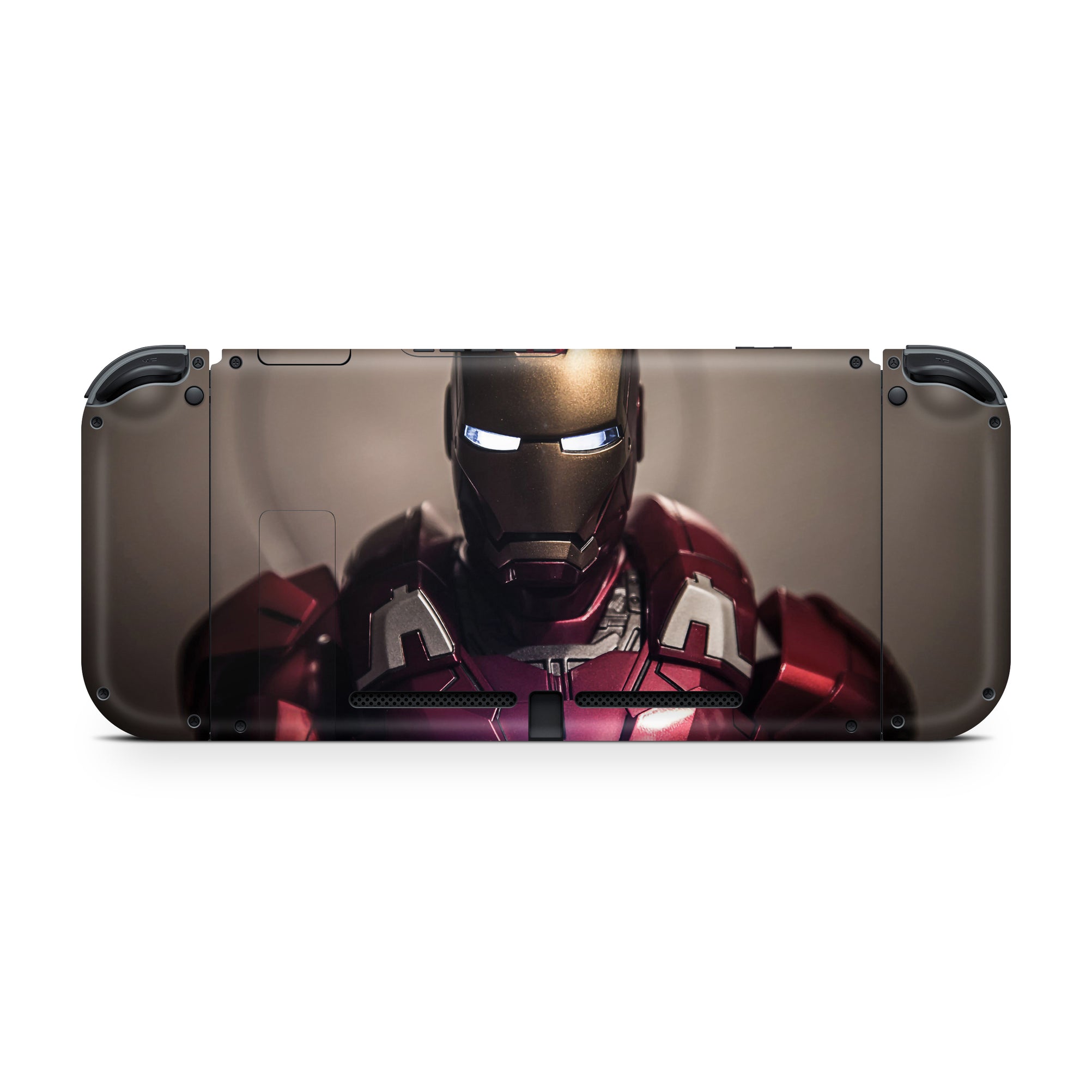 A video game skin featuring a Armored Avenger 5 design for the Nintendo Switch.