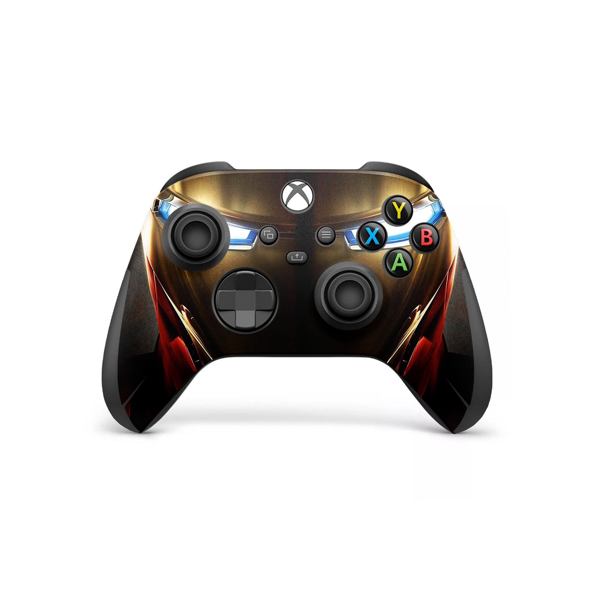 A video game skin featuring a Armored Avenger 6 design for the Xbox Series Wireless Controller.