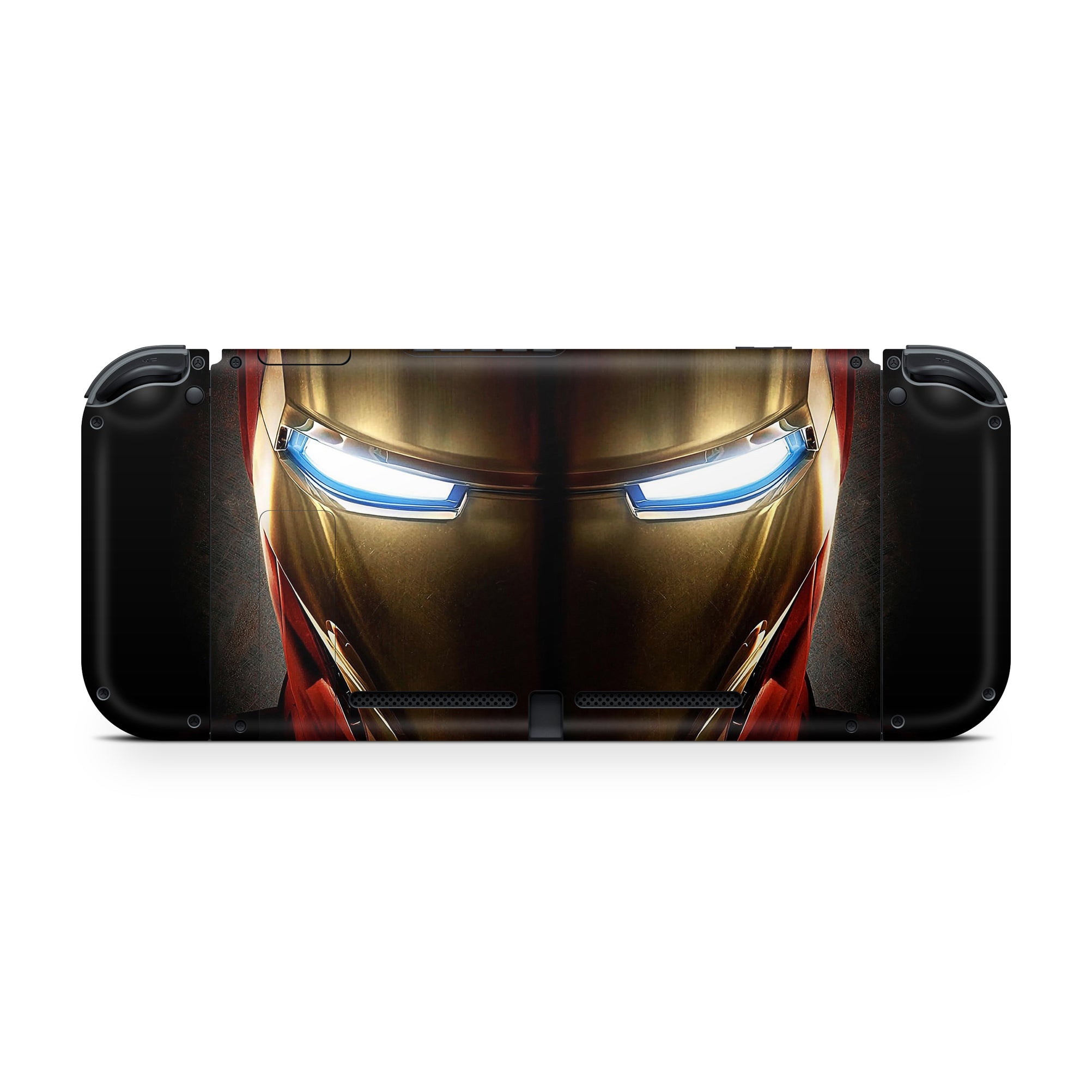 A video game skin featuring a Armored Avenger 6 design for the Nintendo Switch.