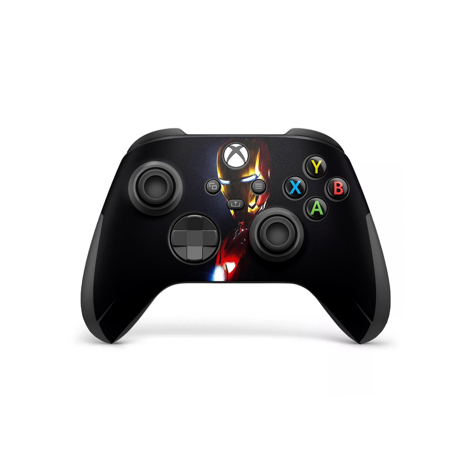 A video game skin featuring a Armored Avenger 8 design for the Xbox Series Wireless Controller.