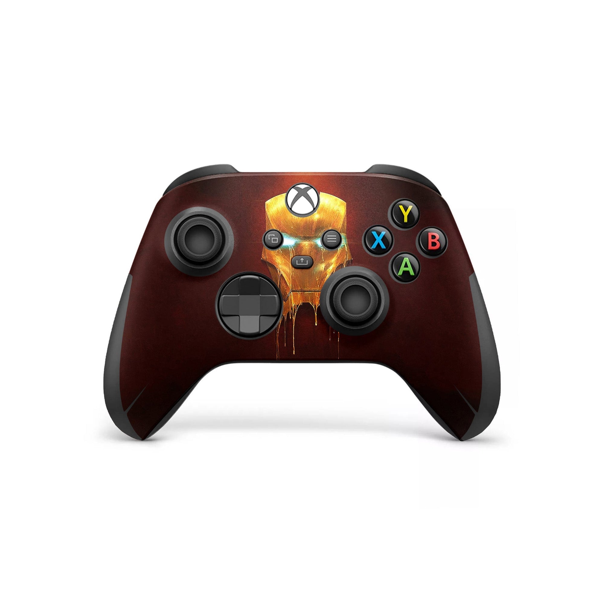 A video game skin featuring a Armored Avenger 9 design for the Xbox Series X Controller.