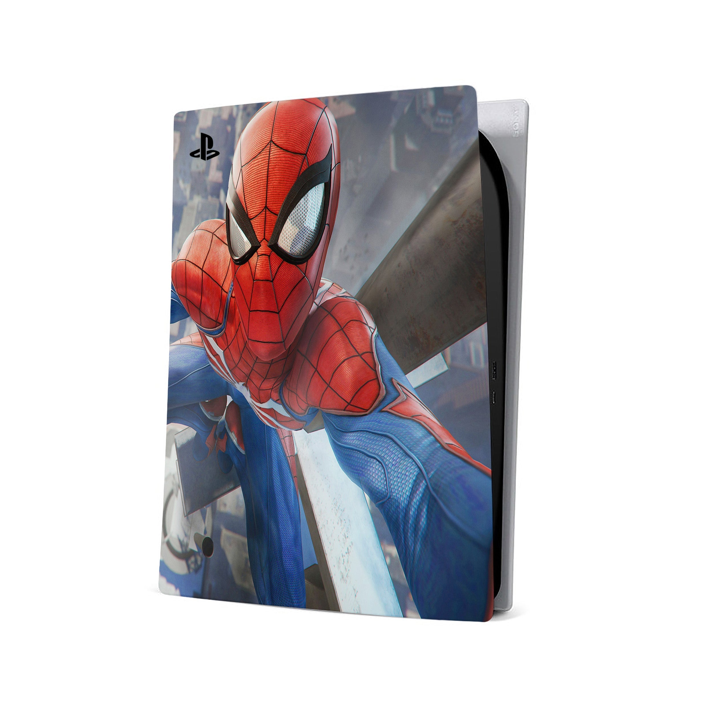 A video game skin featuring a Super Wall Crawler 10 design for the PS5.