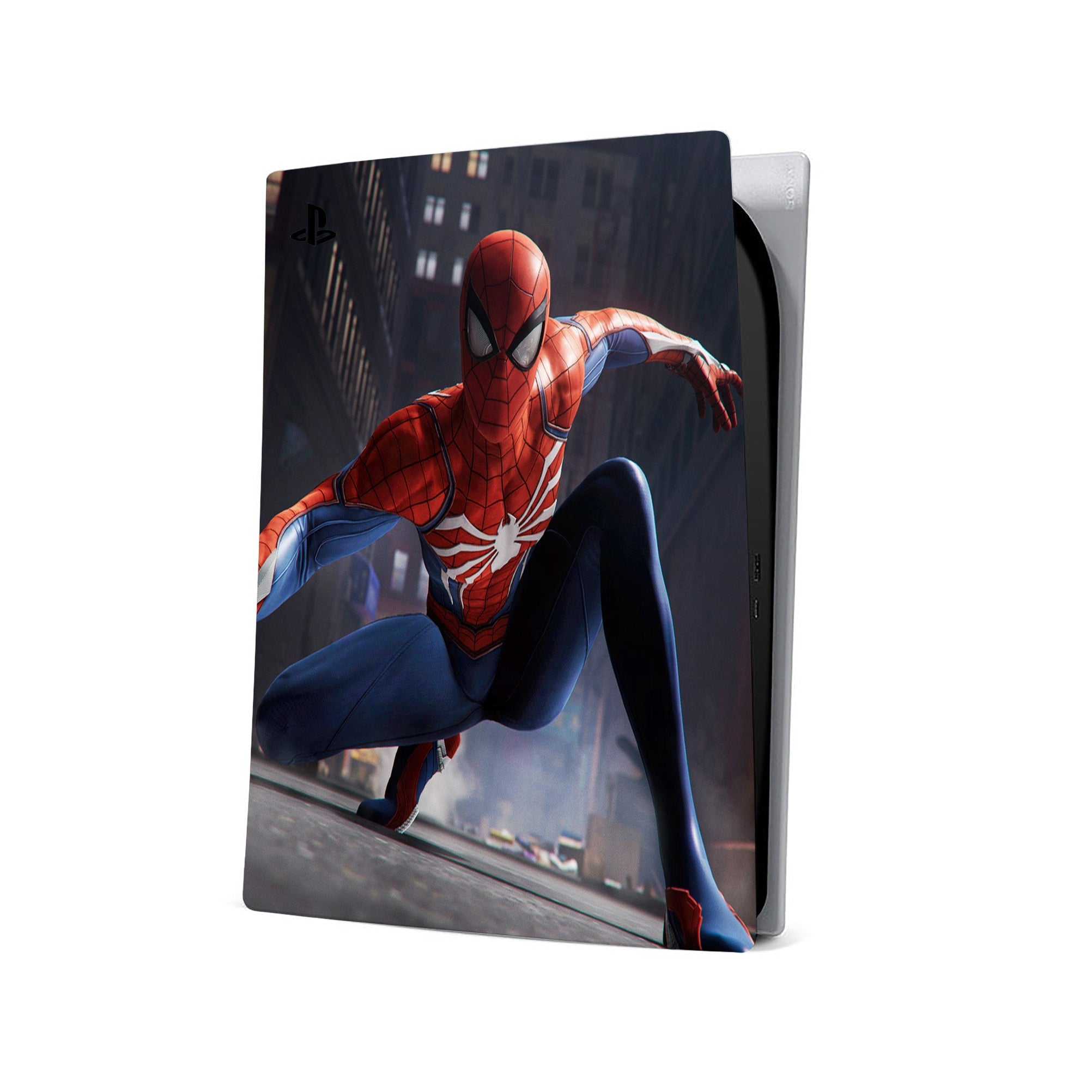 A video game skin featuring a Super Wall Crawler 2 design for the PS5 Digital.