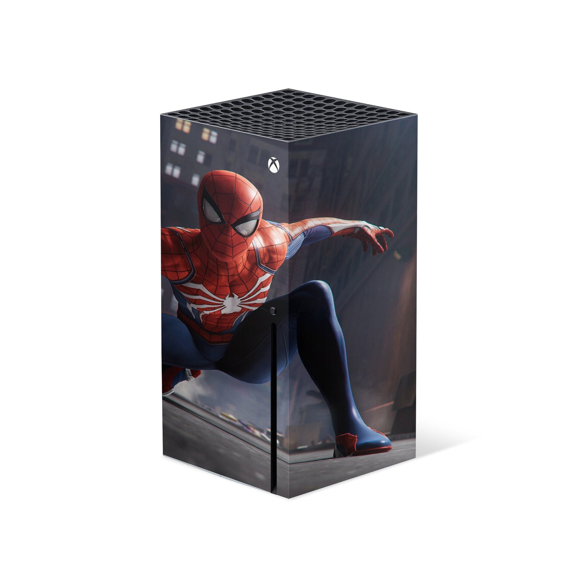 A video game skin featuring a Super Wall Crawler 2 design for the Xbox Series X.