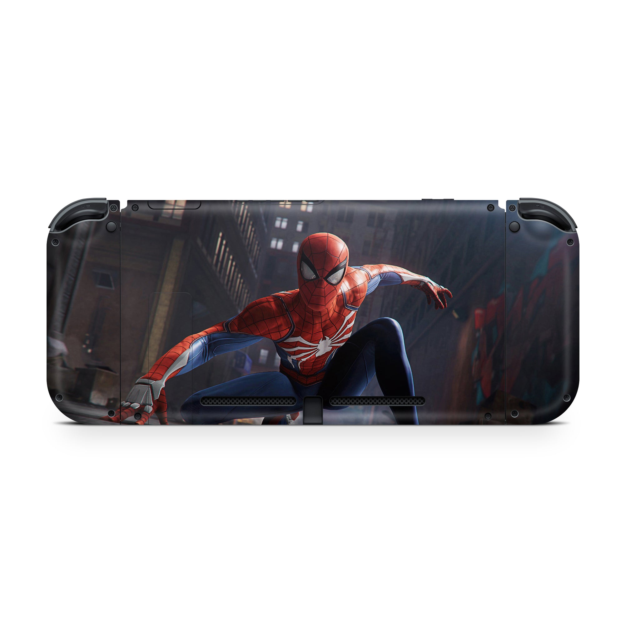 A video game skin featuring a Super Wall Crawler 2 design for the Nintendo Switch.