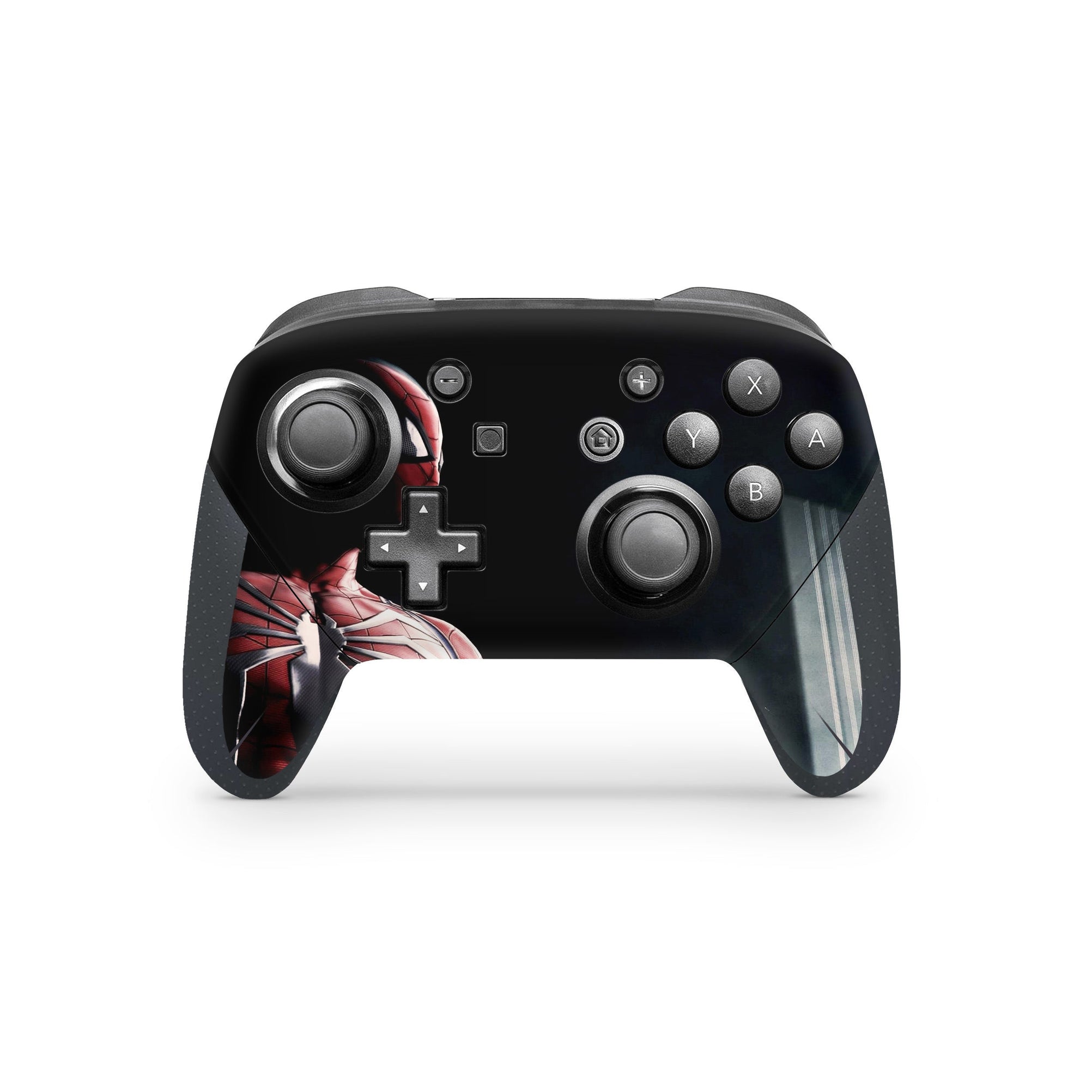 A video game skin featuring a Super Wall Crawler 3 design for the Nintendo Switch Pro Controller.