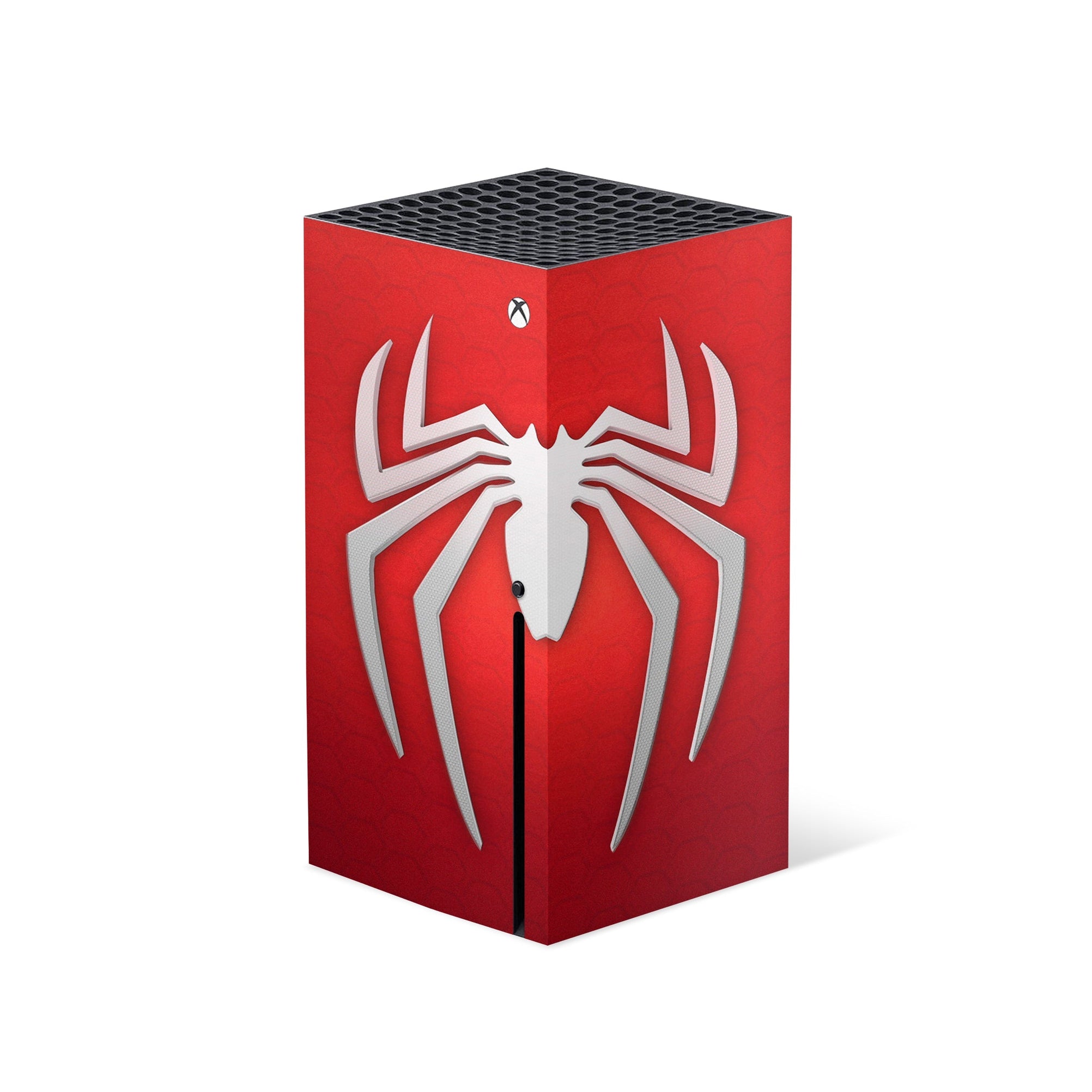 A video game skin featuring a Super Wall Crawler 5 design for the Xbox Series X.