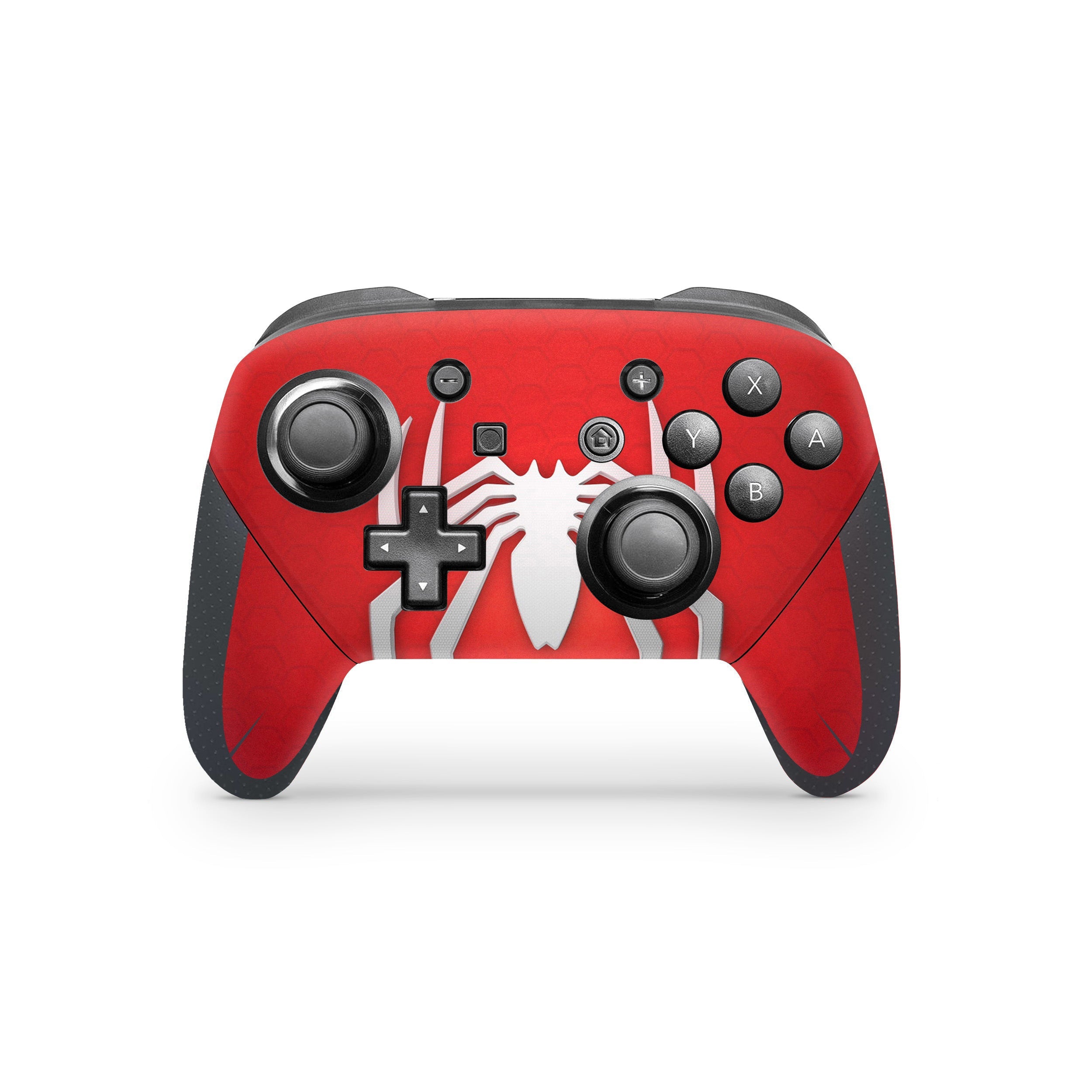 A video game skin featuring a Super Wall Crawler 5 design for the Nintendo Switch Pro Controller.