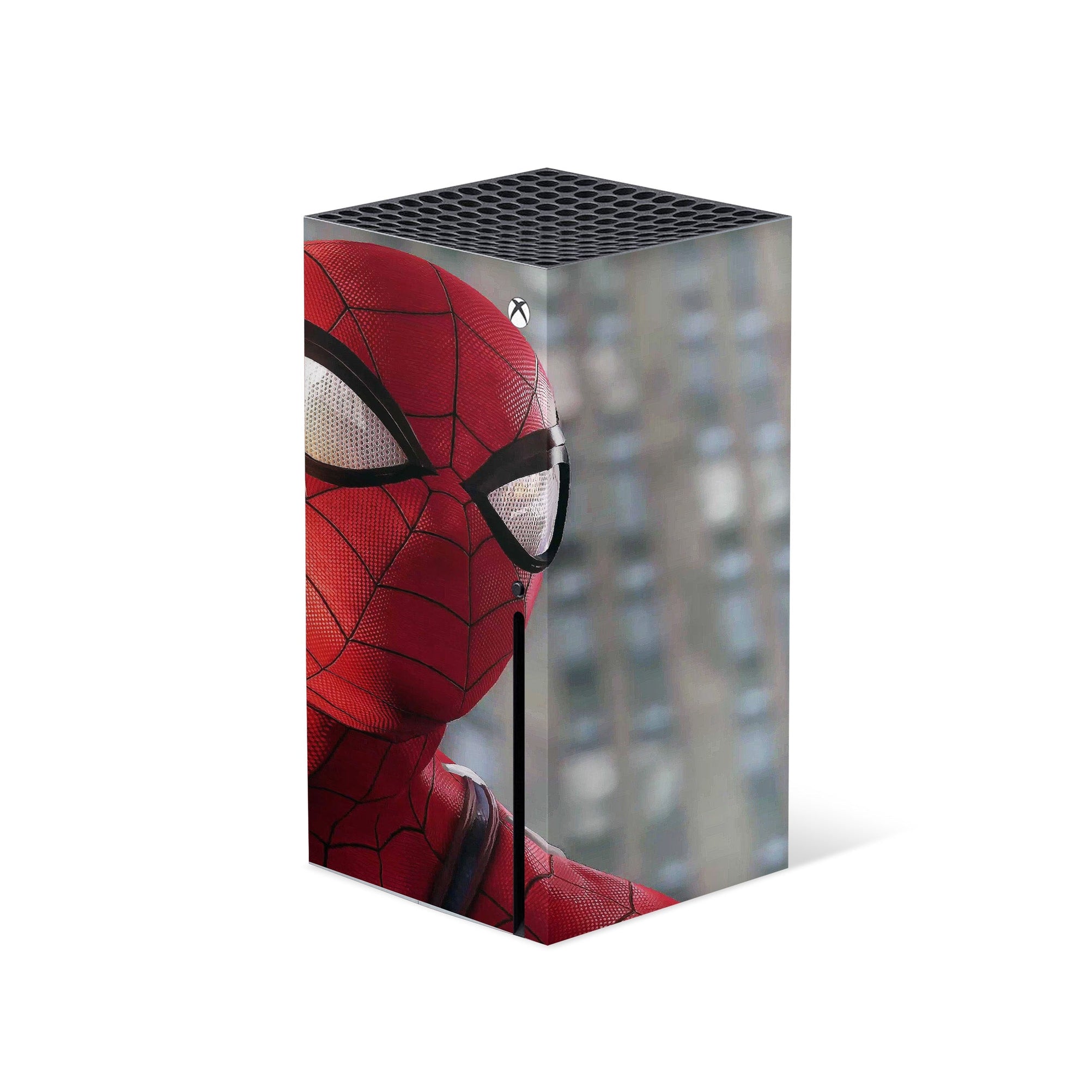 A video game skin featuring a Super Wall Crawler 6 design for the Xbox Series X.