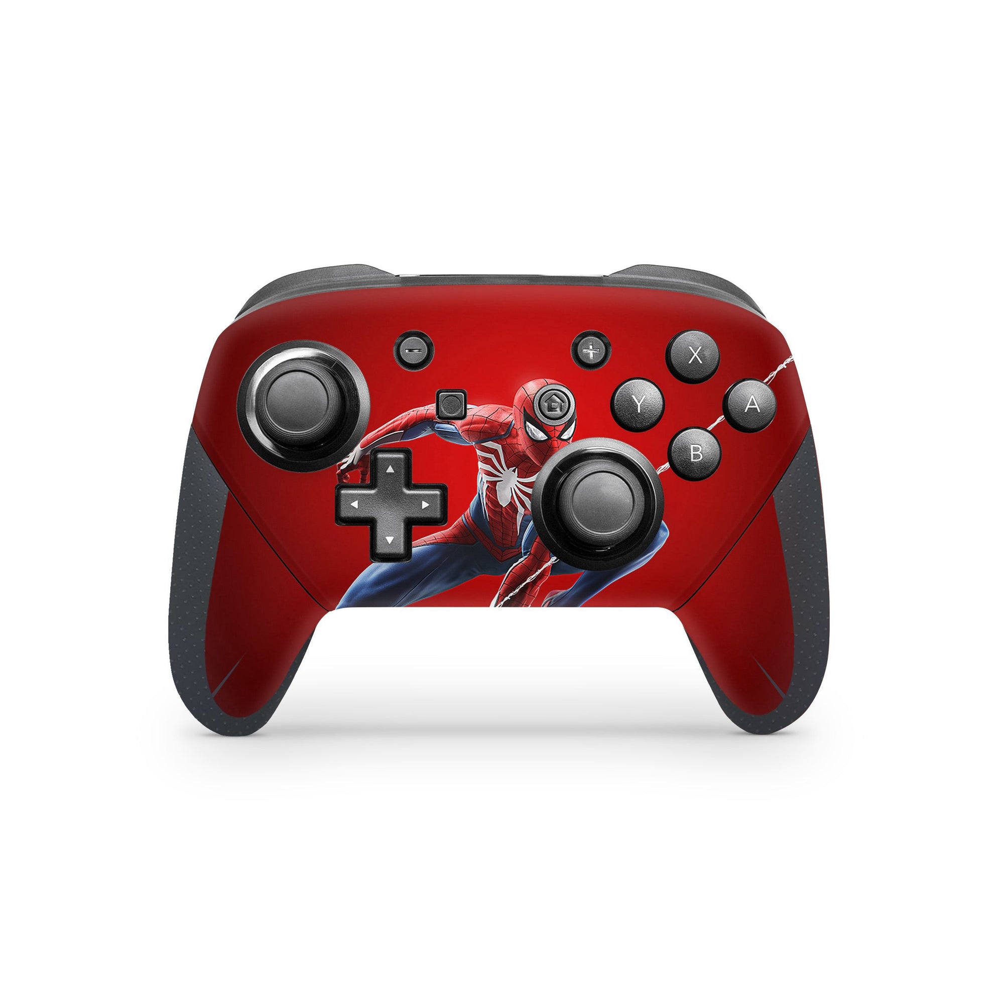 A video game skin featuring a Super Wall Crawler 7 design for the Nintendo Switch Pro Controller.