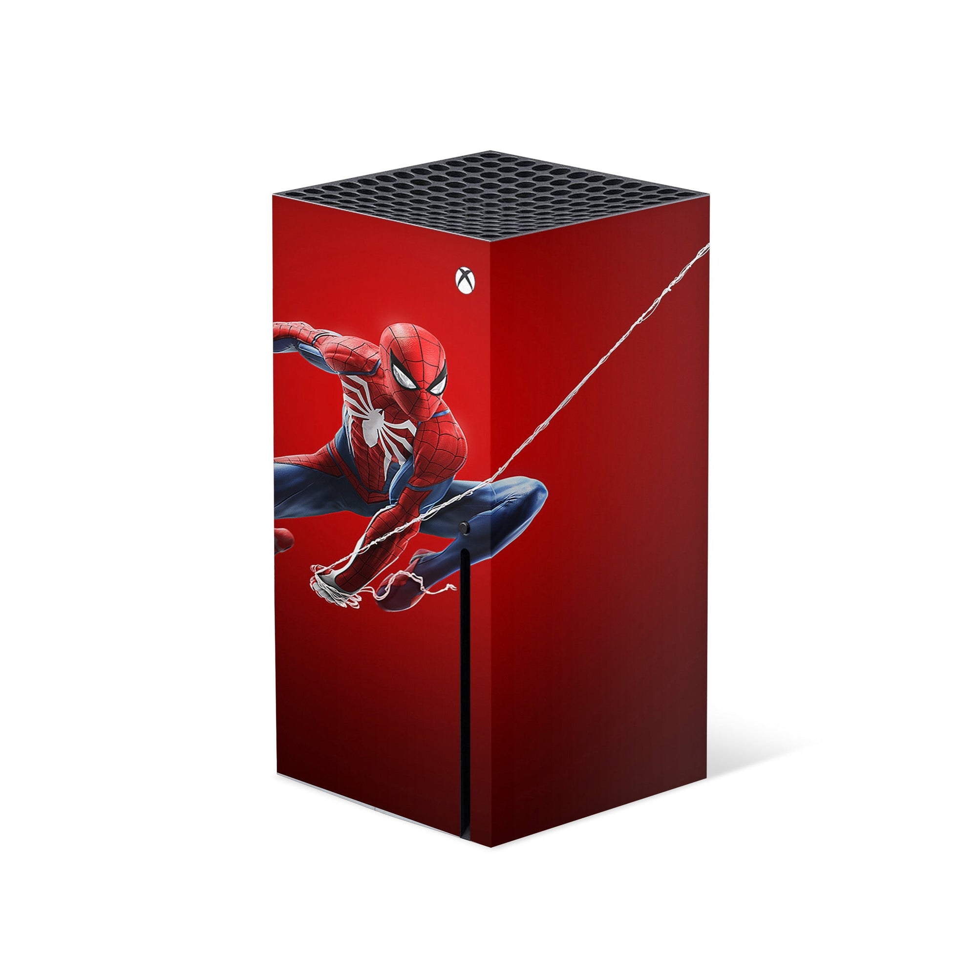 A video game skin featuring a Super Wall Crawler 7 design for the Xbox Series X.