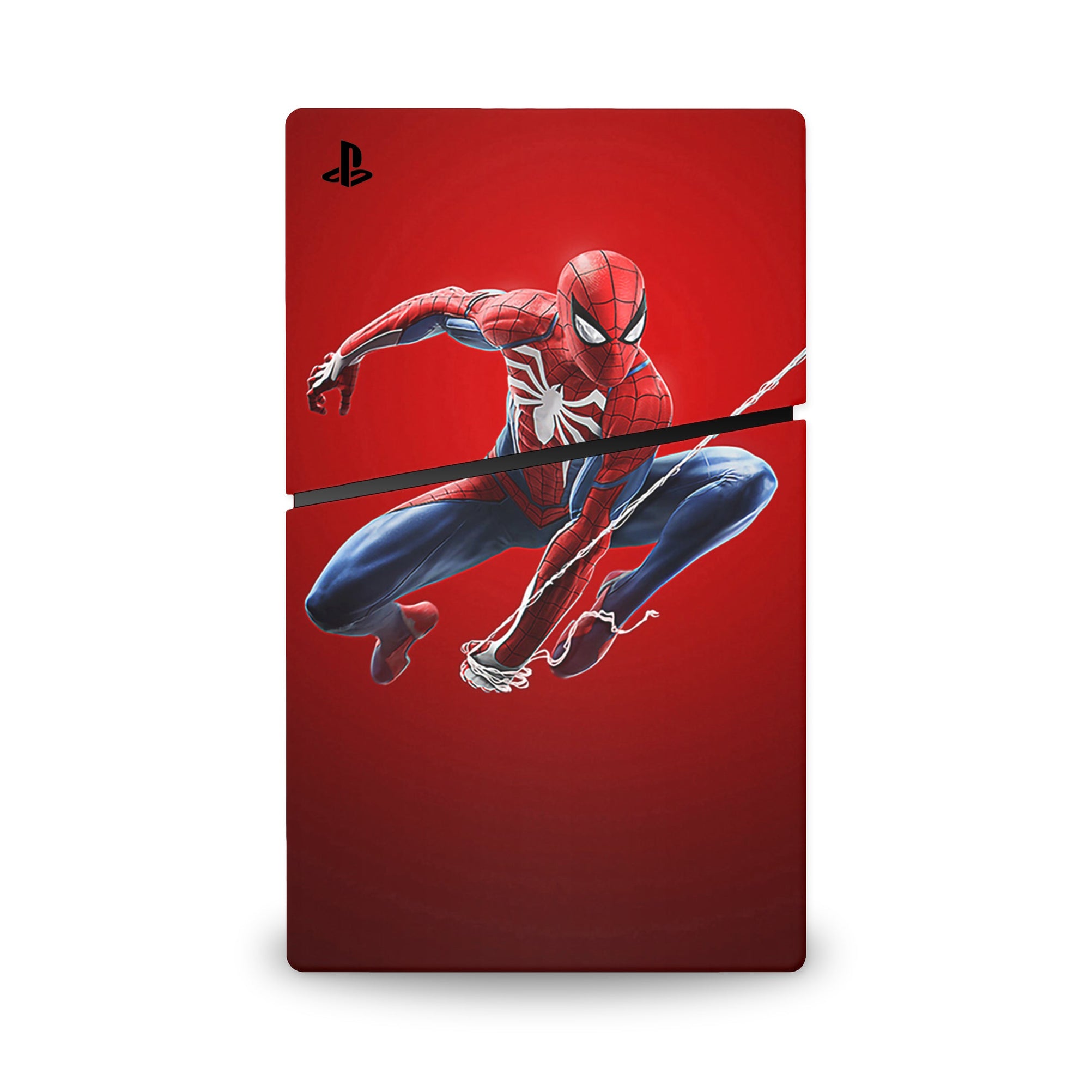 A video game skin featuring a Super Wall Crawler 7 design for the PS5 Slim Digital.