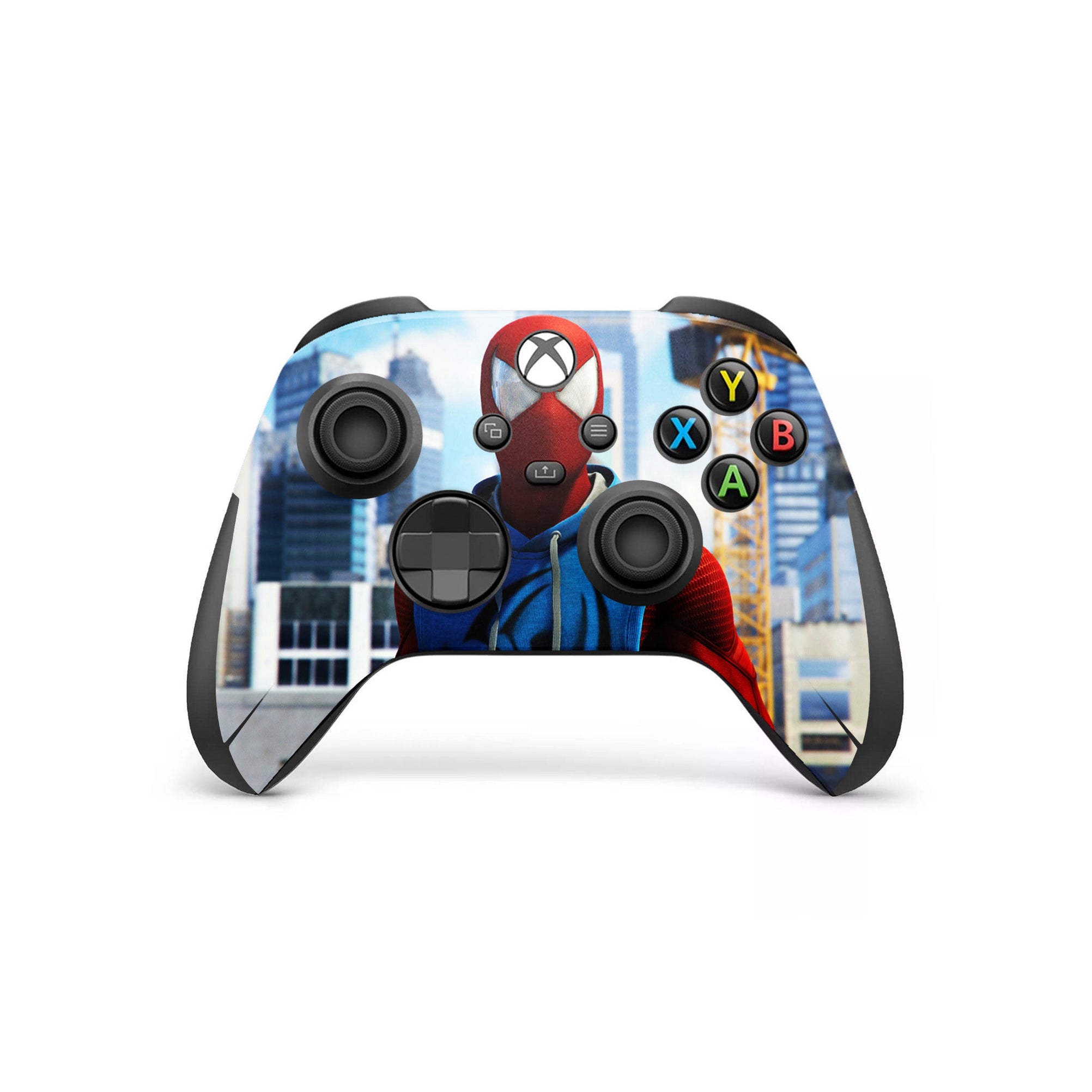 A video game skin featuring a Super Wall Crawler 8 design for the Xbox Series Wireless Controller.