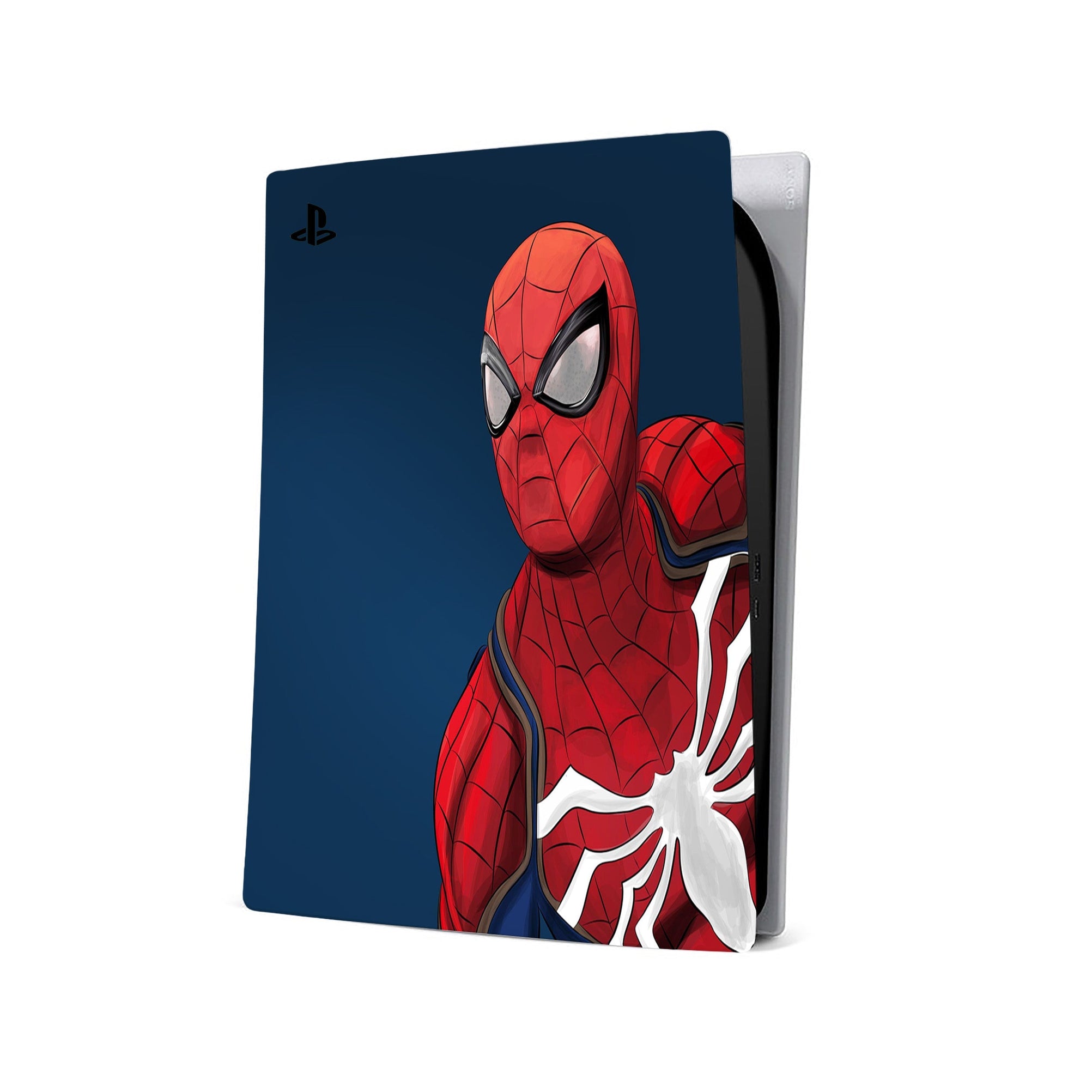 A video game skin featuring a Super Wall Crawler 9 design for the PS5 Digital.