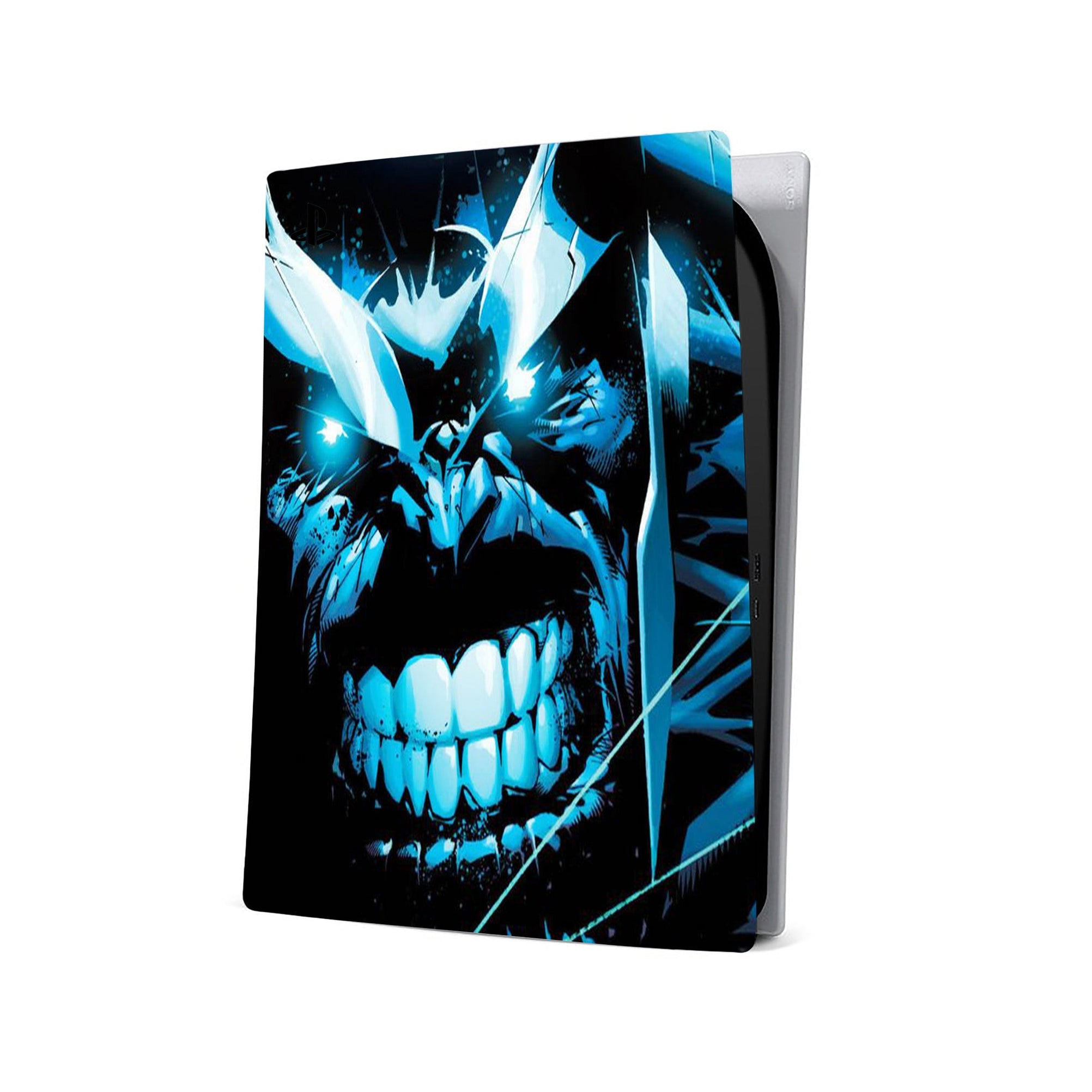 A video game skin featuring a Chaos Titan 1 design for the PS5 Digital.