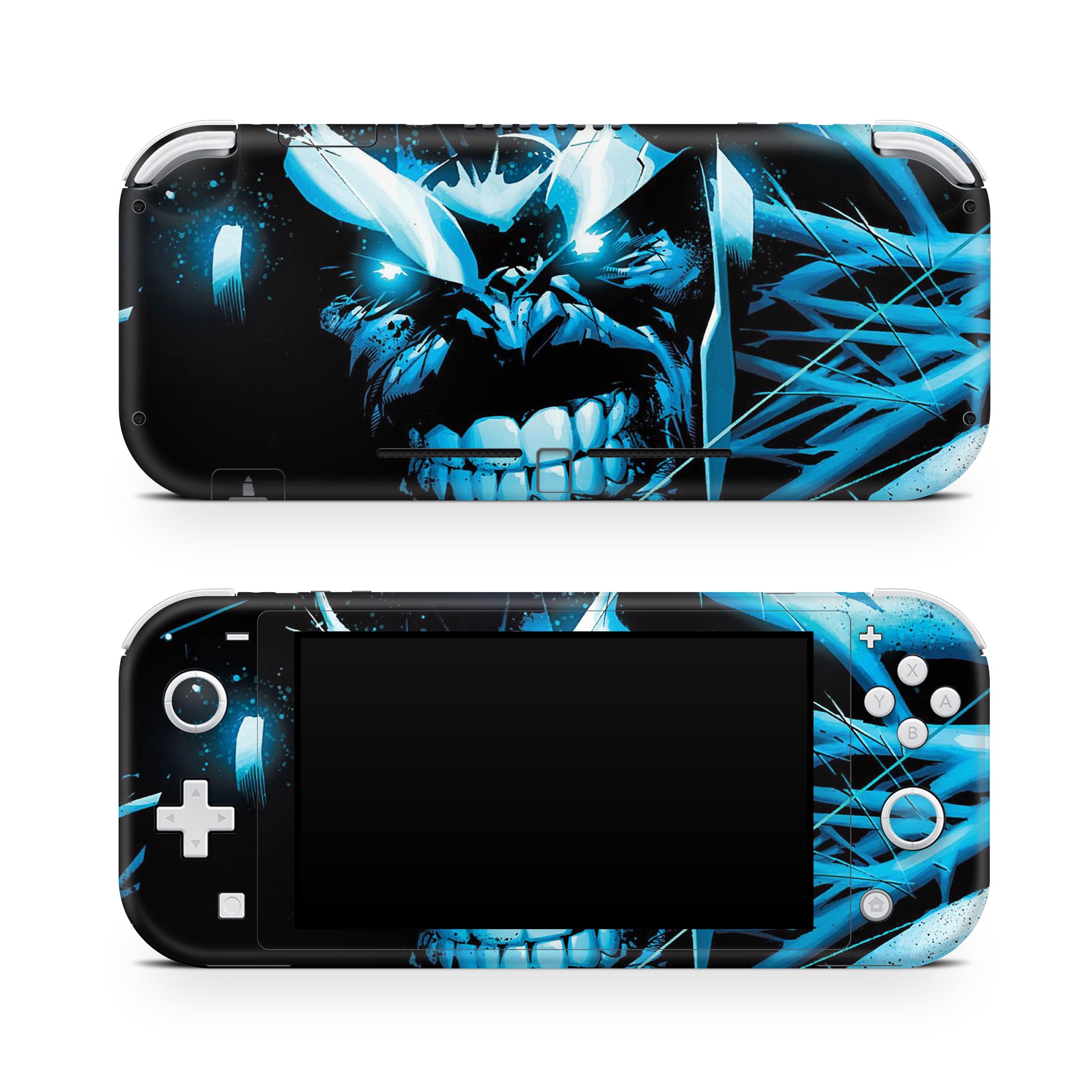 A video game skin featuring a Chaos Titan 1 design for the Nintendo Switch Lite.