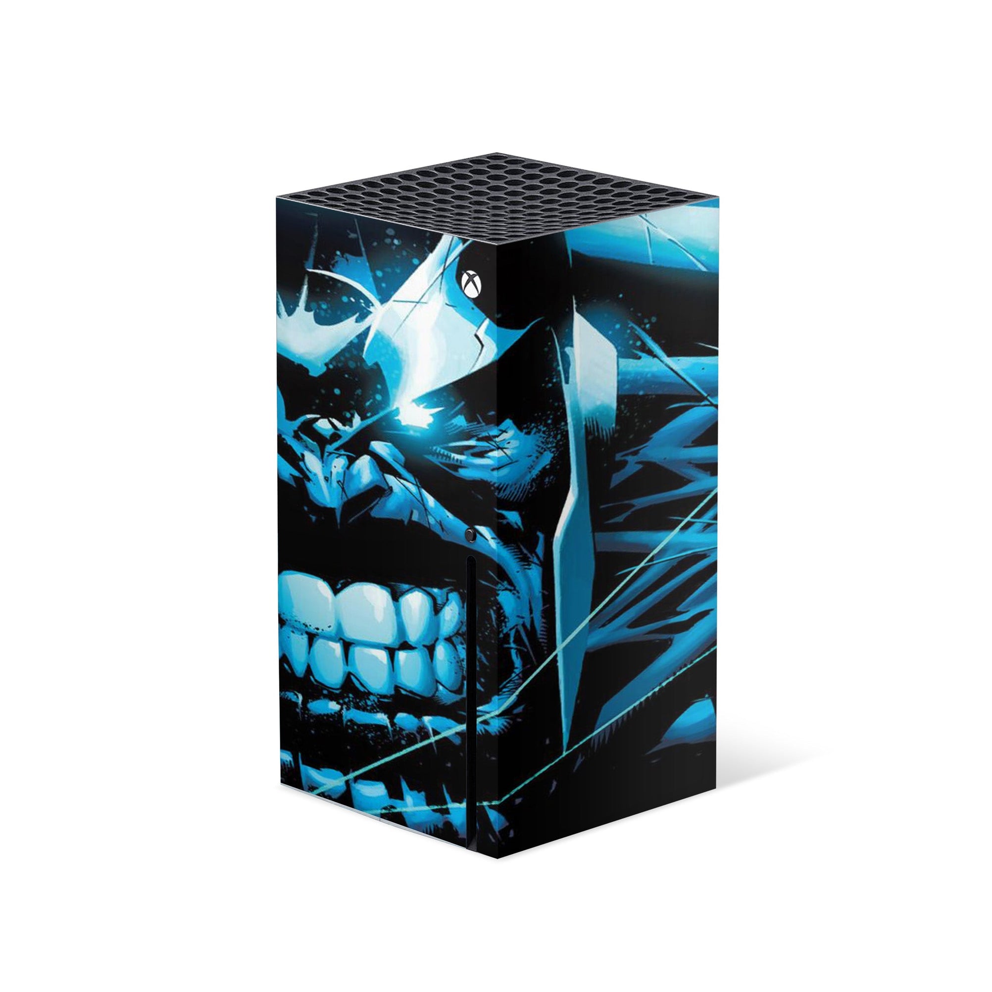 A video game skin featuring a Chaos Titan 1 design for the Xbox Series X.