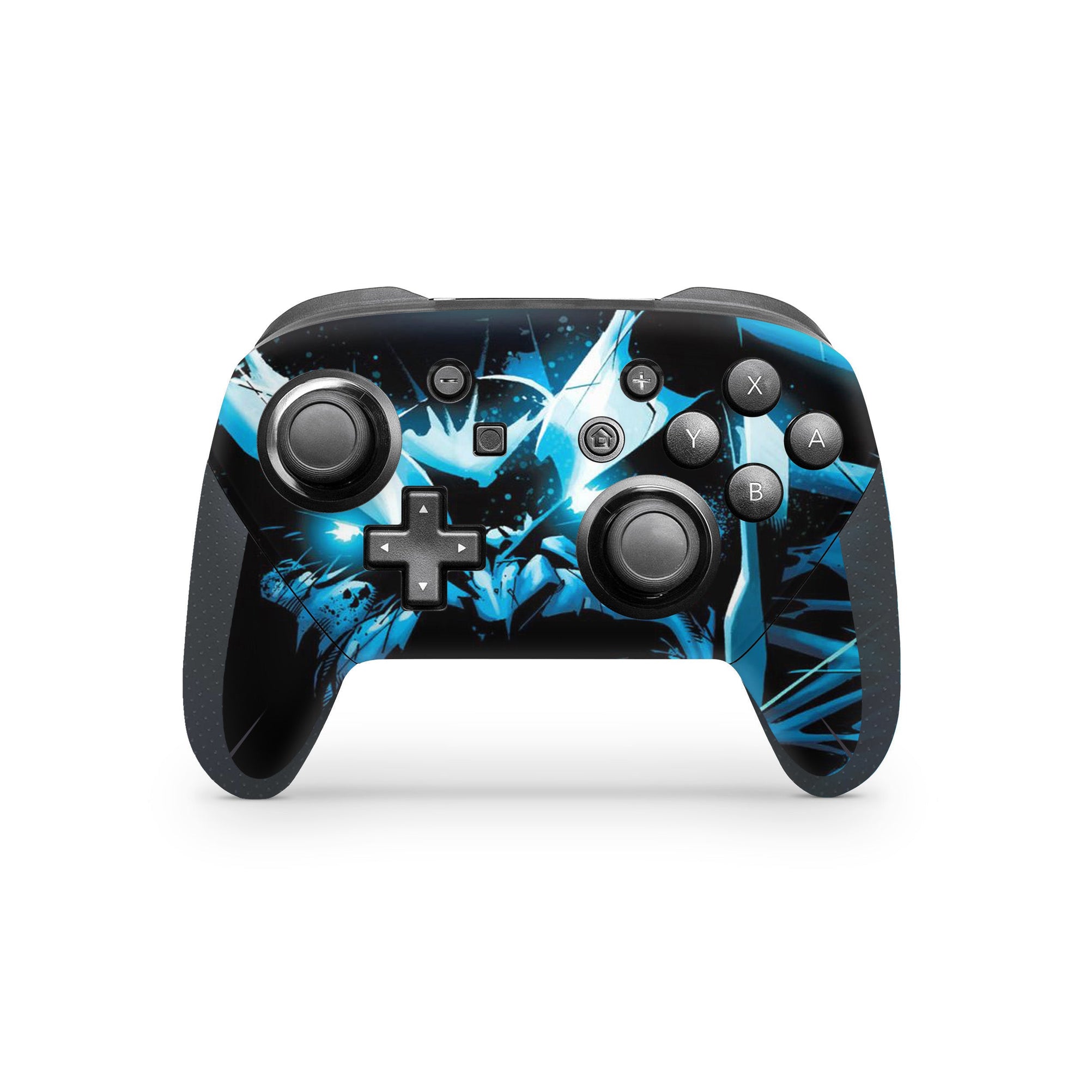 A video game skin featuring a Chaos Titan 1 design for the Nintendo Switch Pro Controller.