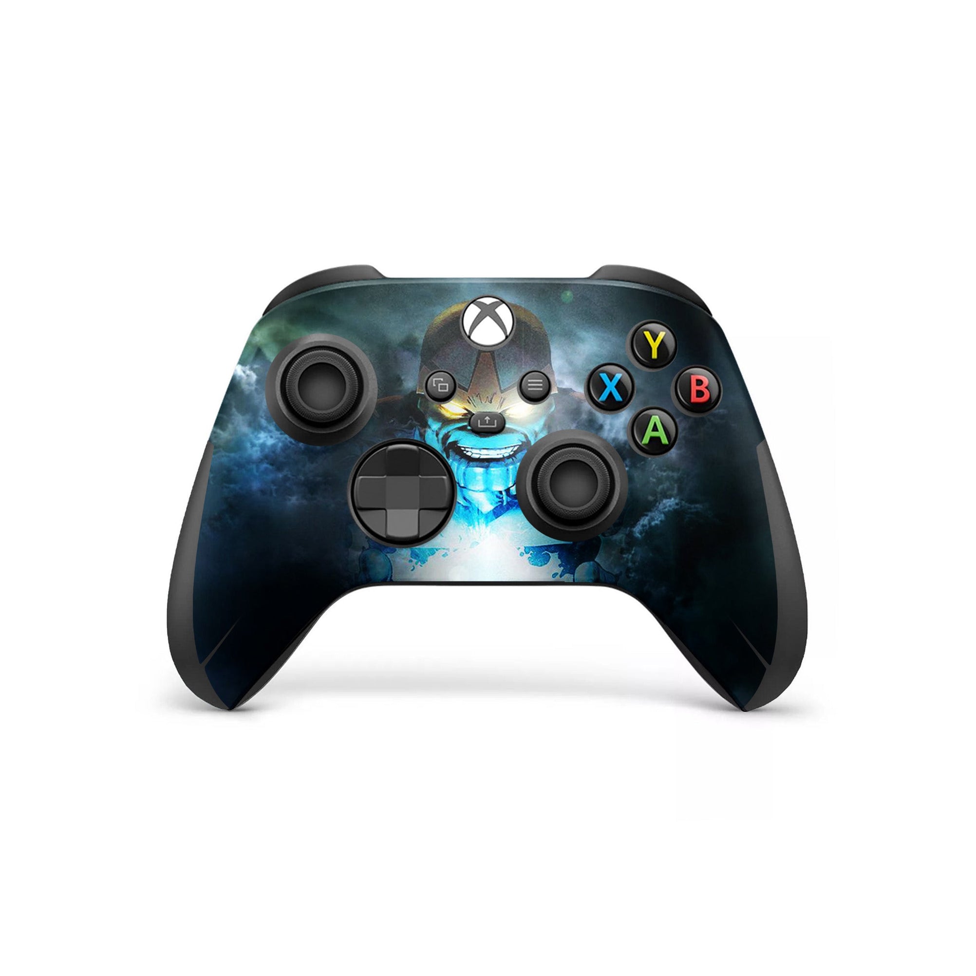 A video game skin featuring a Chaos Titan 3 design for the Xbox Series Wireless Controller.