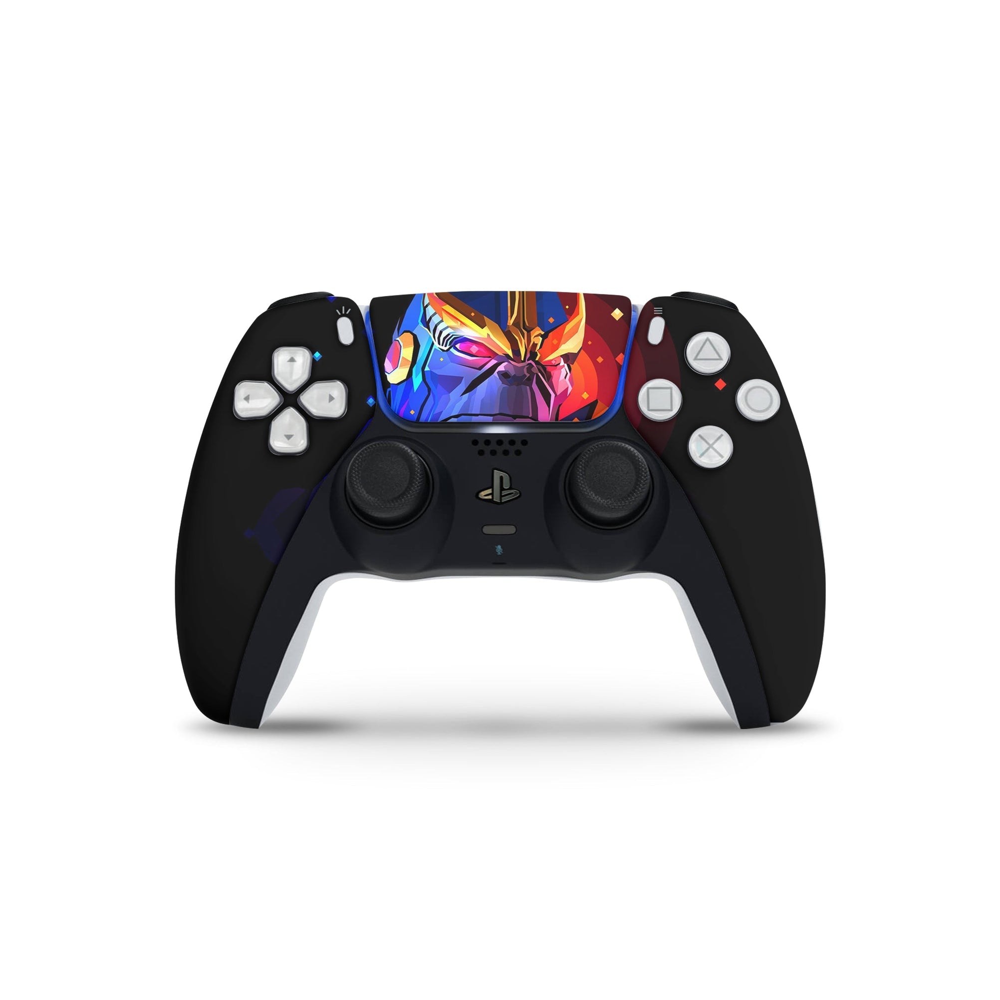 A video game skin featuring a Chaos Titan 7 design for the PS5 Controller.