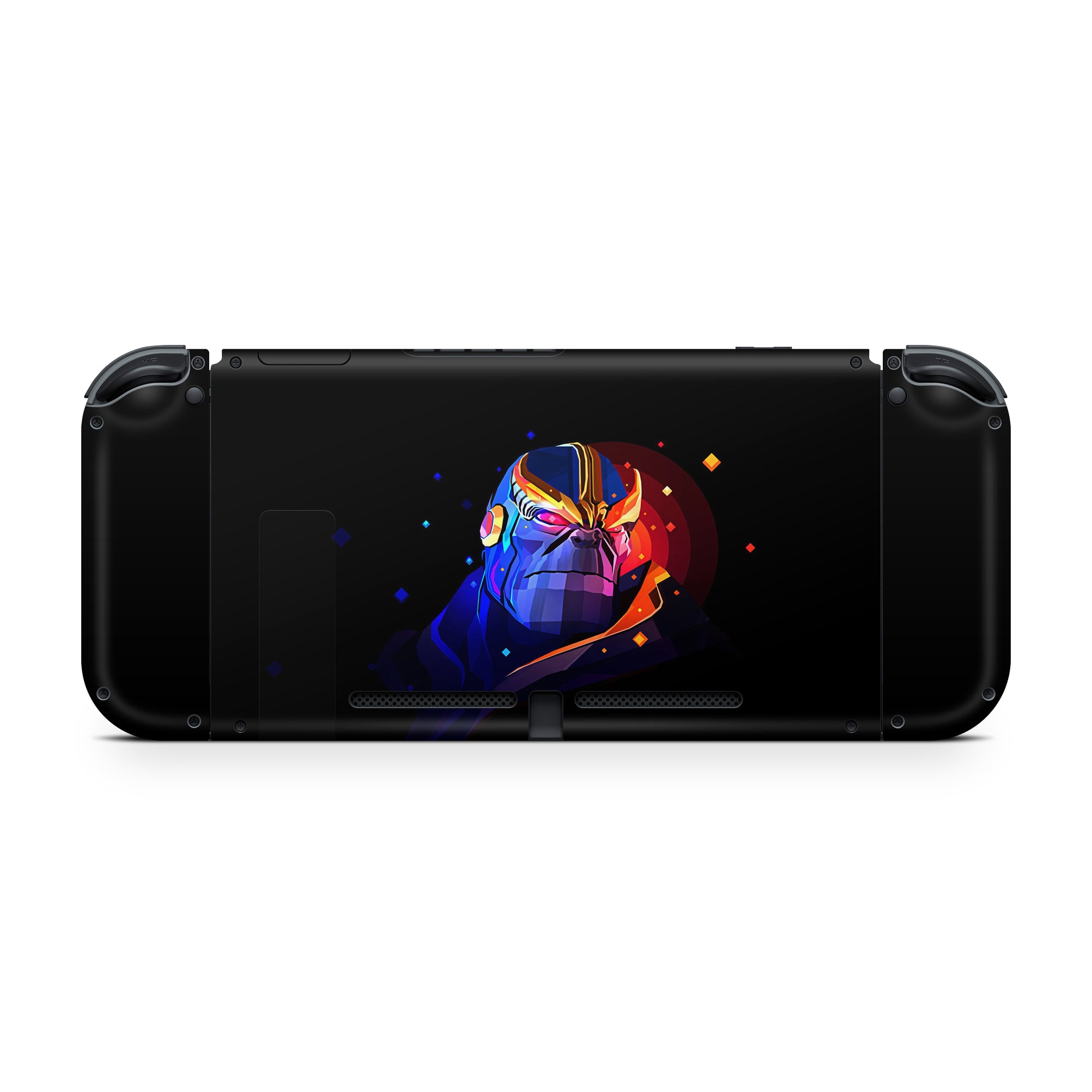 A video game skin featuring a Chaos Titan 7 design for the Nintendo Switch.