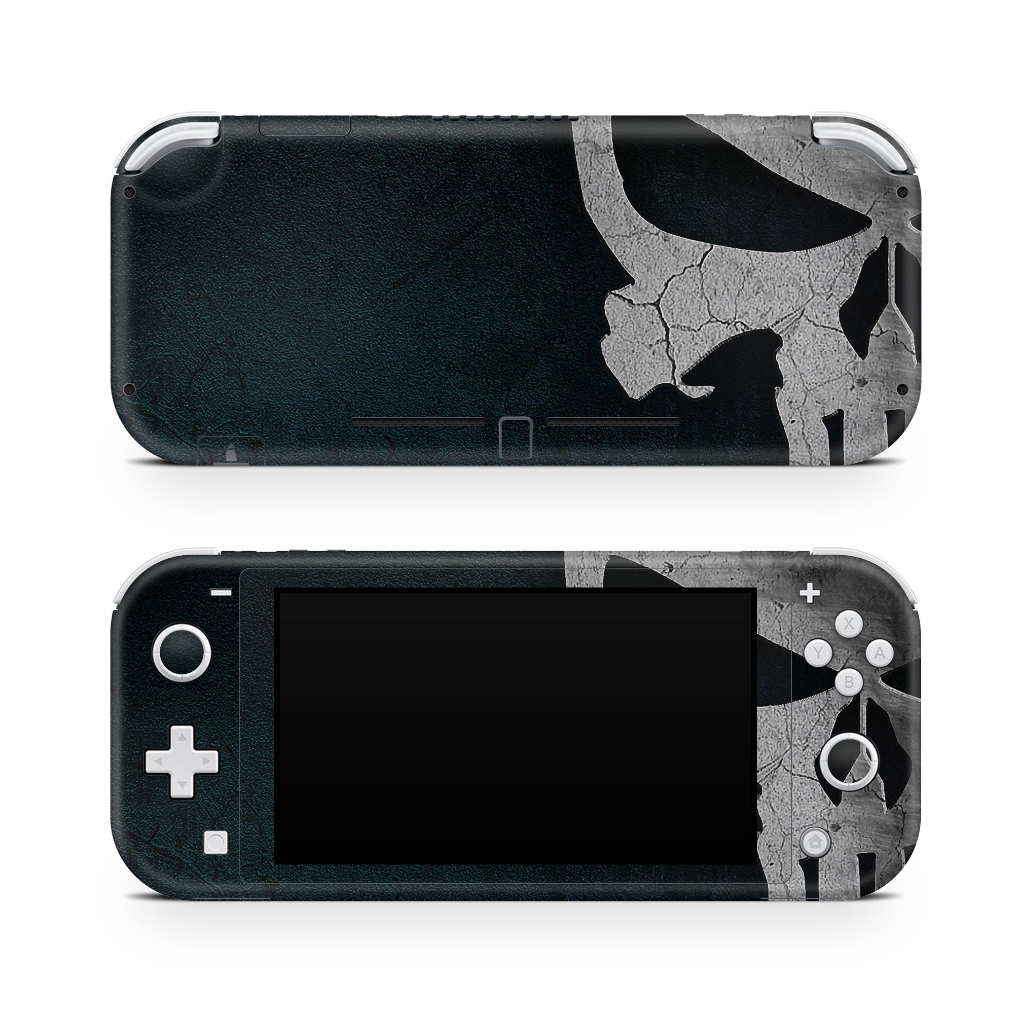 A video game skin featuring a Vigilante Justice 2 design for the Nintendo Switch Lite.