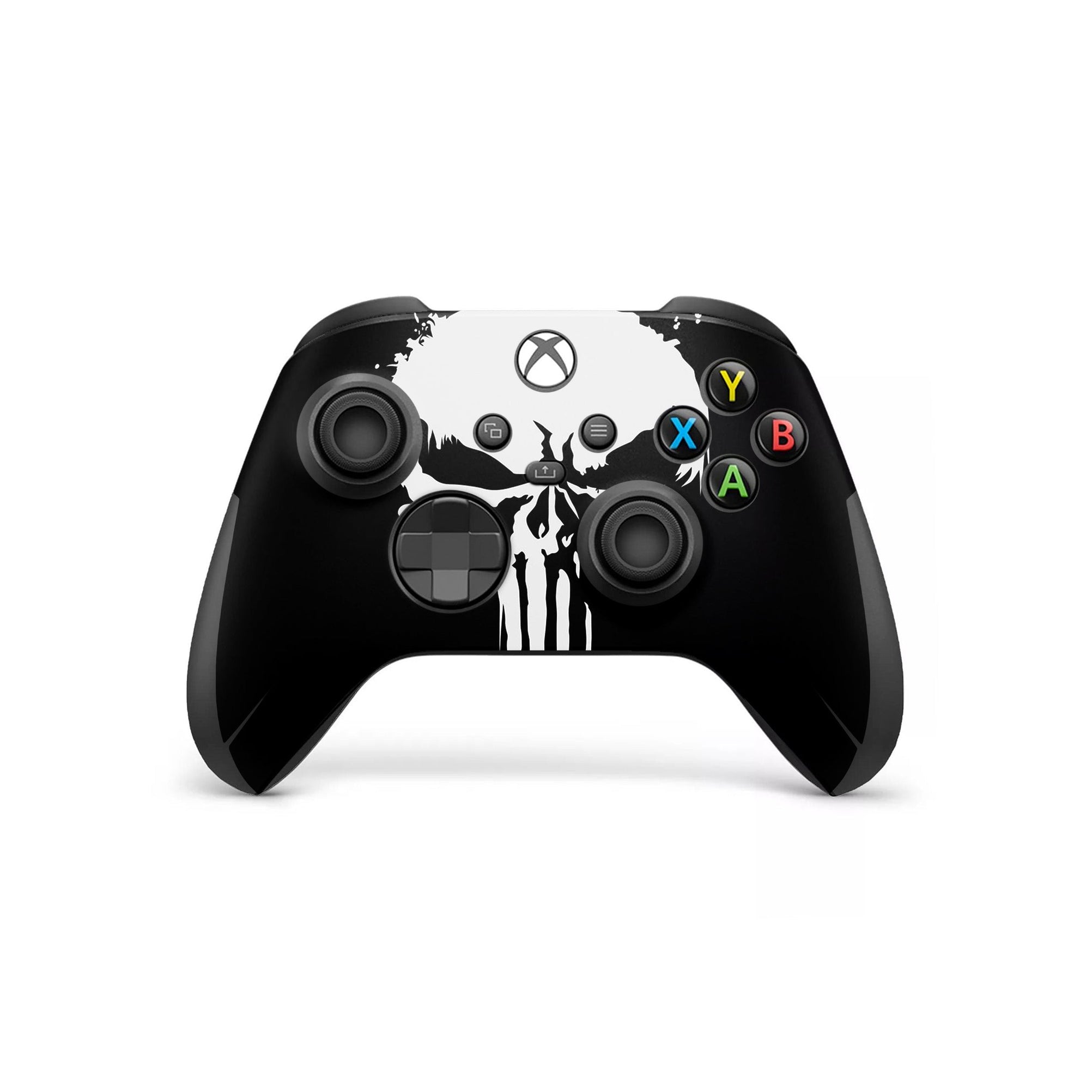 A video game skin featuring a Vigilante Justice 3 design for the Xbox Series X Controller.