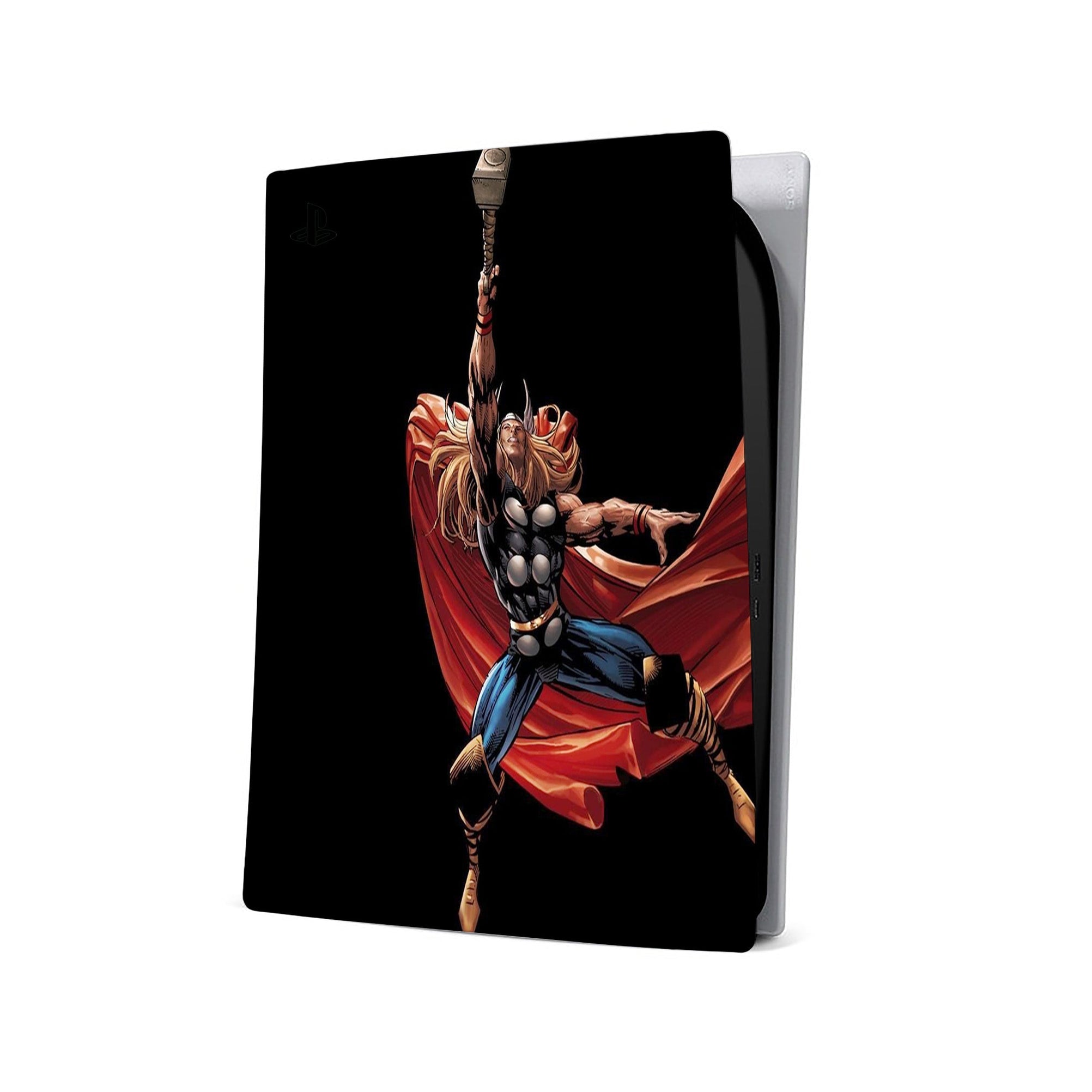 A video game skin featuring a God of Thunder 2 design for the PS5.