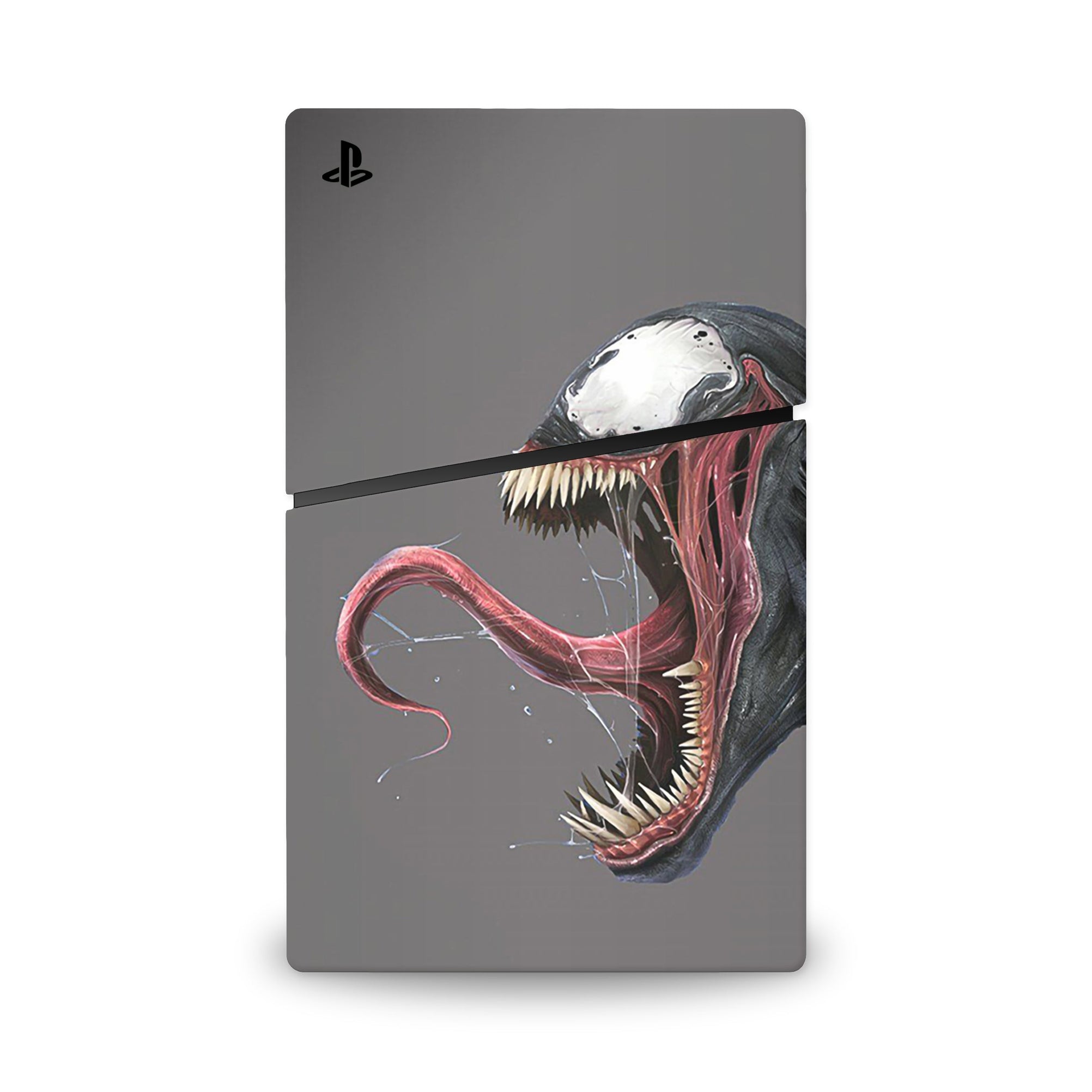 A video game skin featuring a Parasitic Predator 1 design for the PS5 Slim.