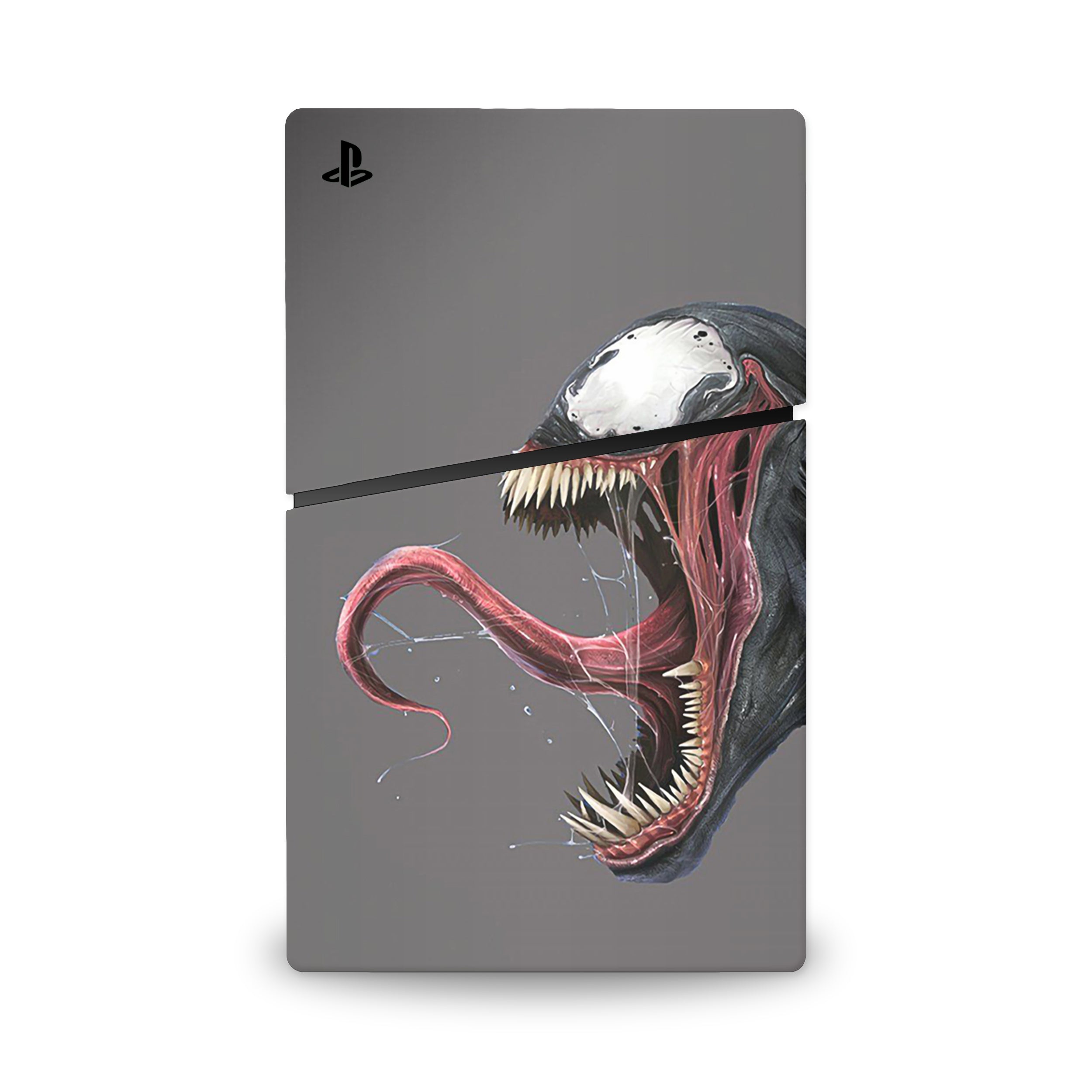 A video game skin featuring a Parasitic Predator 1 design for the PS5 Slim.