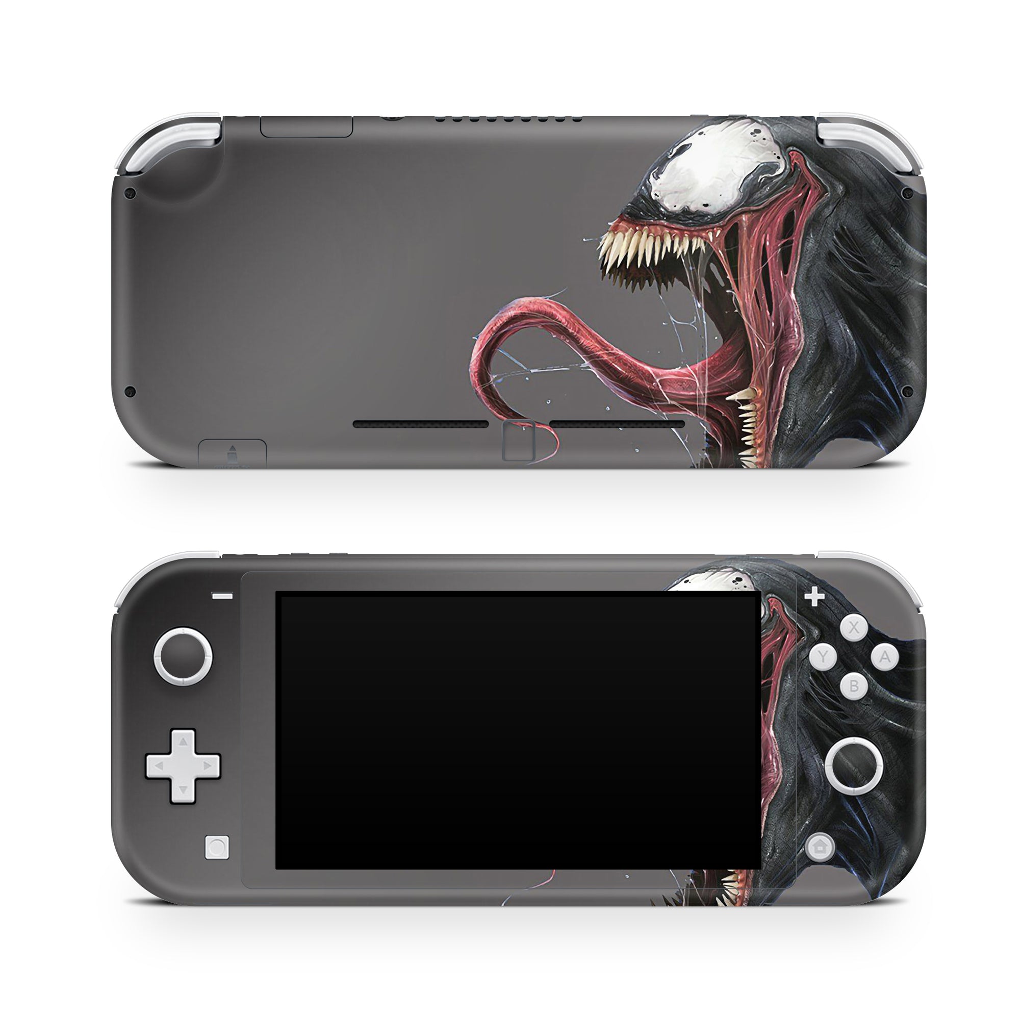 A video game skin featuring a Parasitic Predator 1 design for the Nintendo Switch Lite.