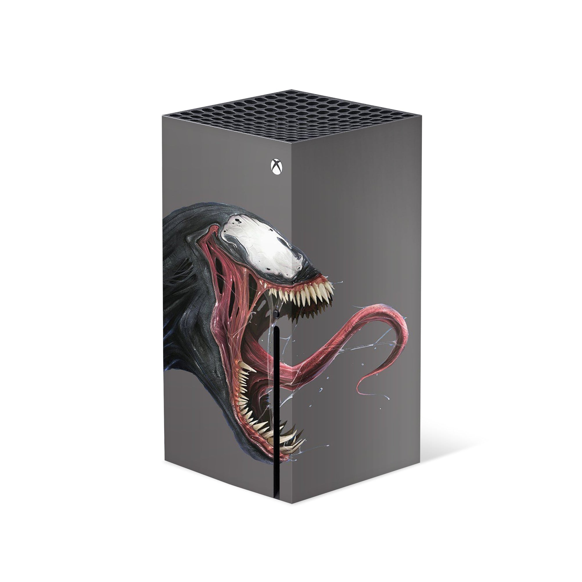 A video game skin featuring a Parasitic Predator 1 design for the Xbox Series X.