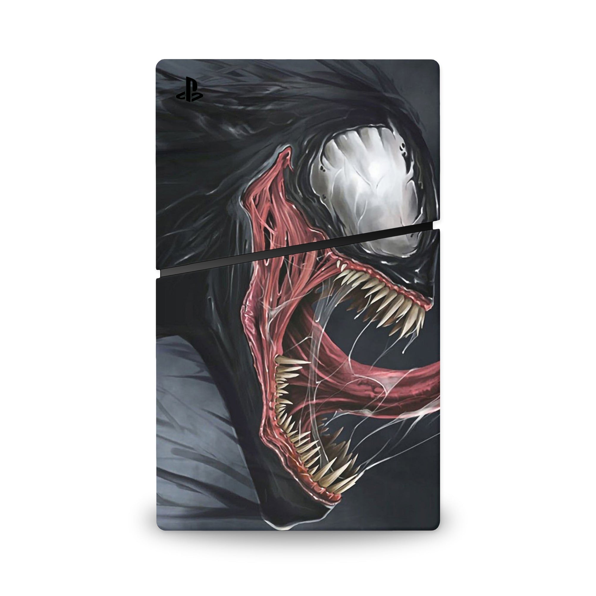 A video game skin featuring a Parasitic Predator 2 design for the PS5 Slim.