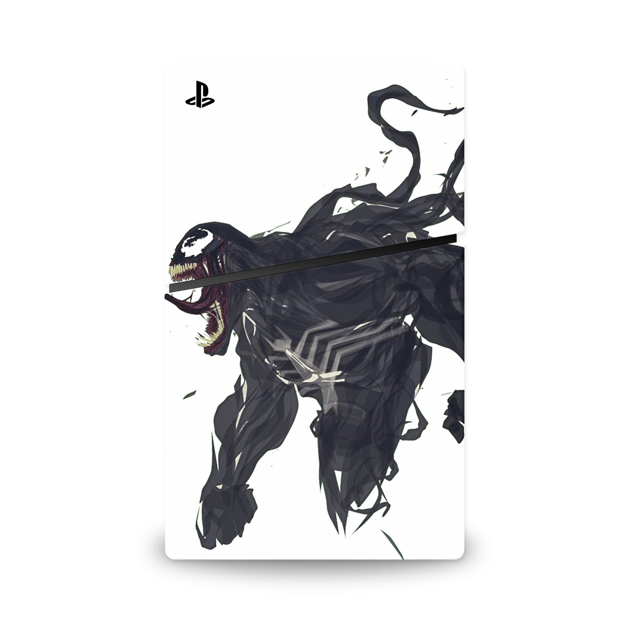 A video game skin featuring a Parasitic Predator 3 design for the PS5 Slim.