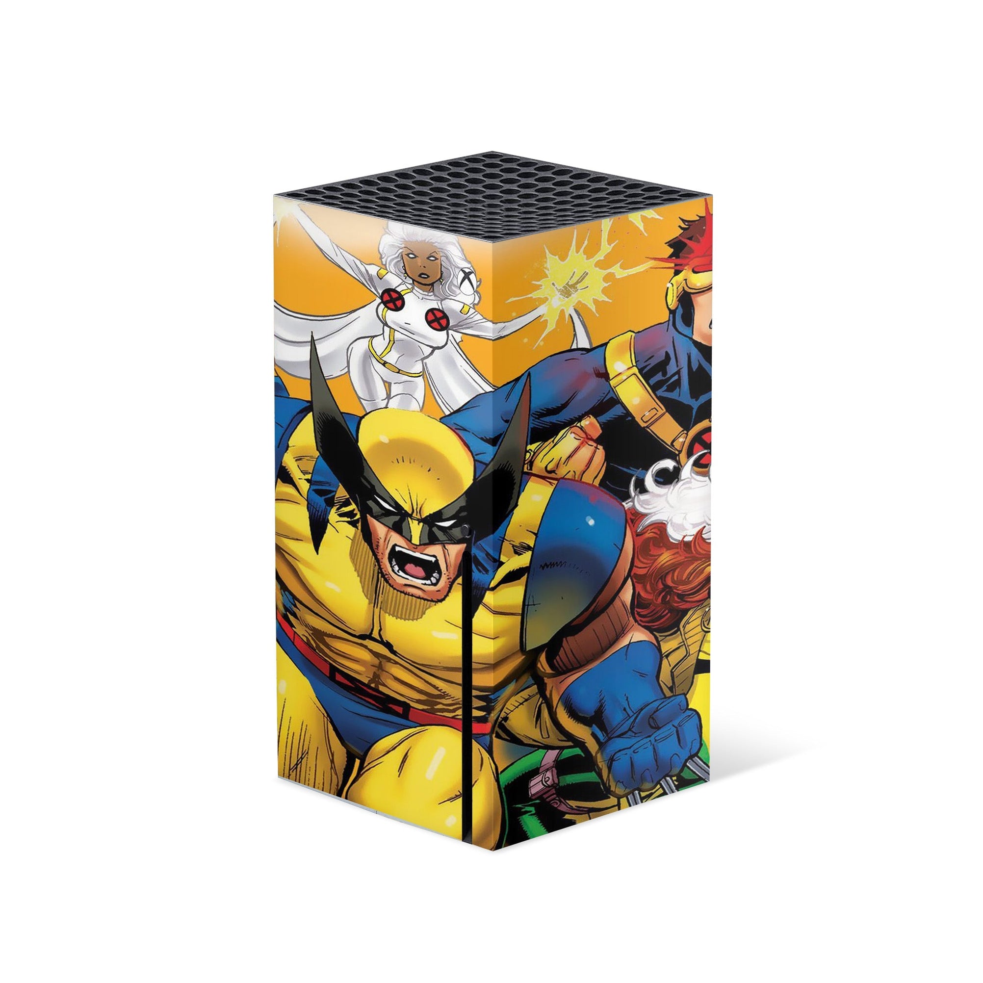 A video game skin featuring a Power-Bound Legends 1 design for the Xbox Series X.