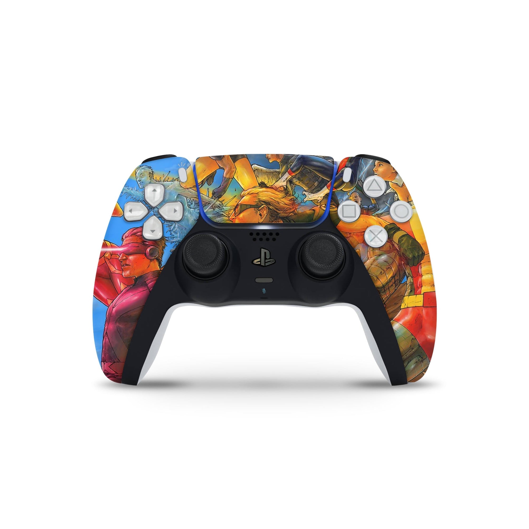 A video game skin featuring a Power-Bound Legends 2 design for the PS5 Controller.