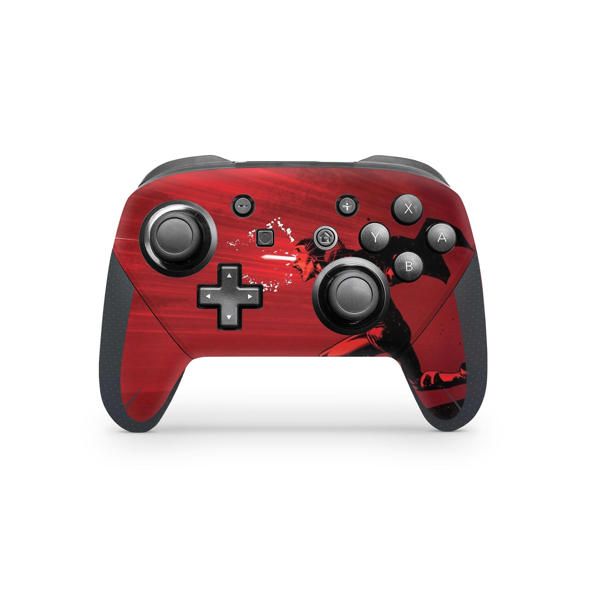 A video game skin featuring a Optic Blast 1 design for the Nintendo Switch Pro Controller.