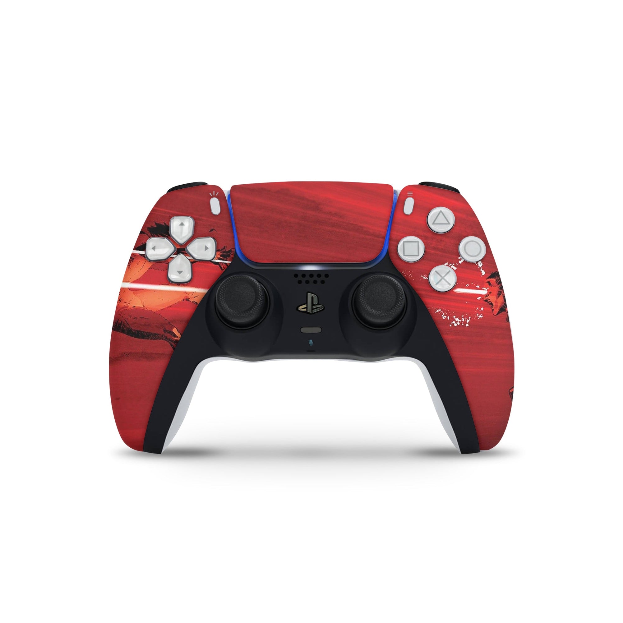 A video game skin featuring a Optic Blast 1 design for the PS5 Controller.