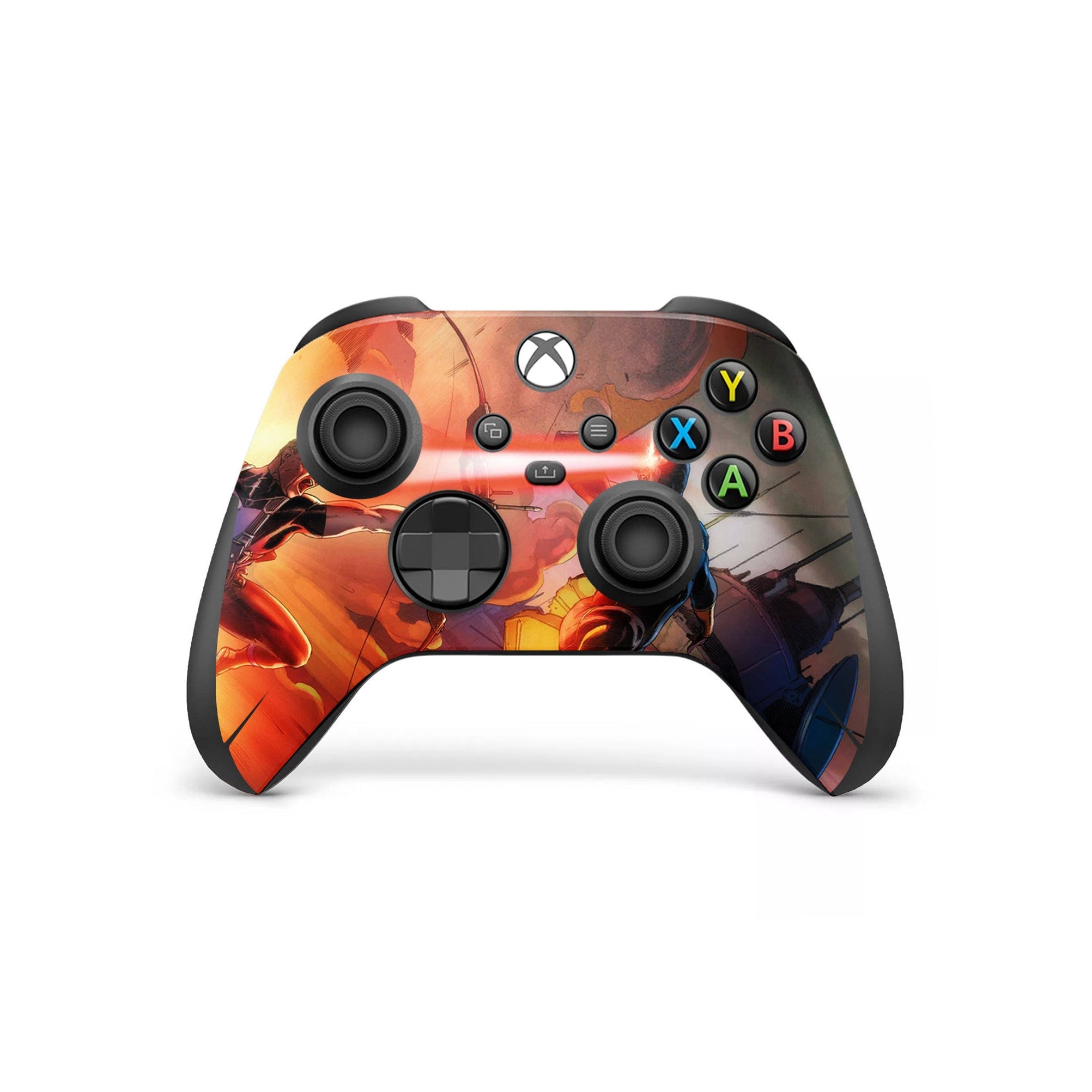 A video game skin featuring a Optic Blast 3 design for the Xbox Series X Controller.