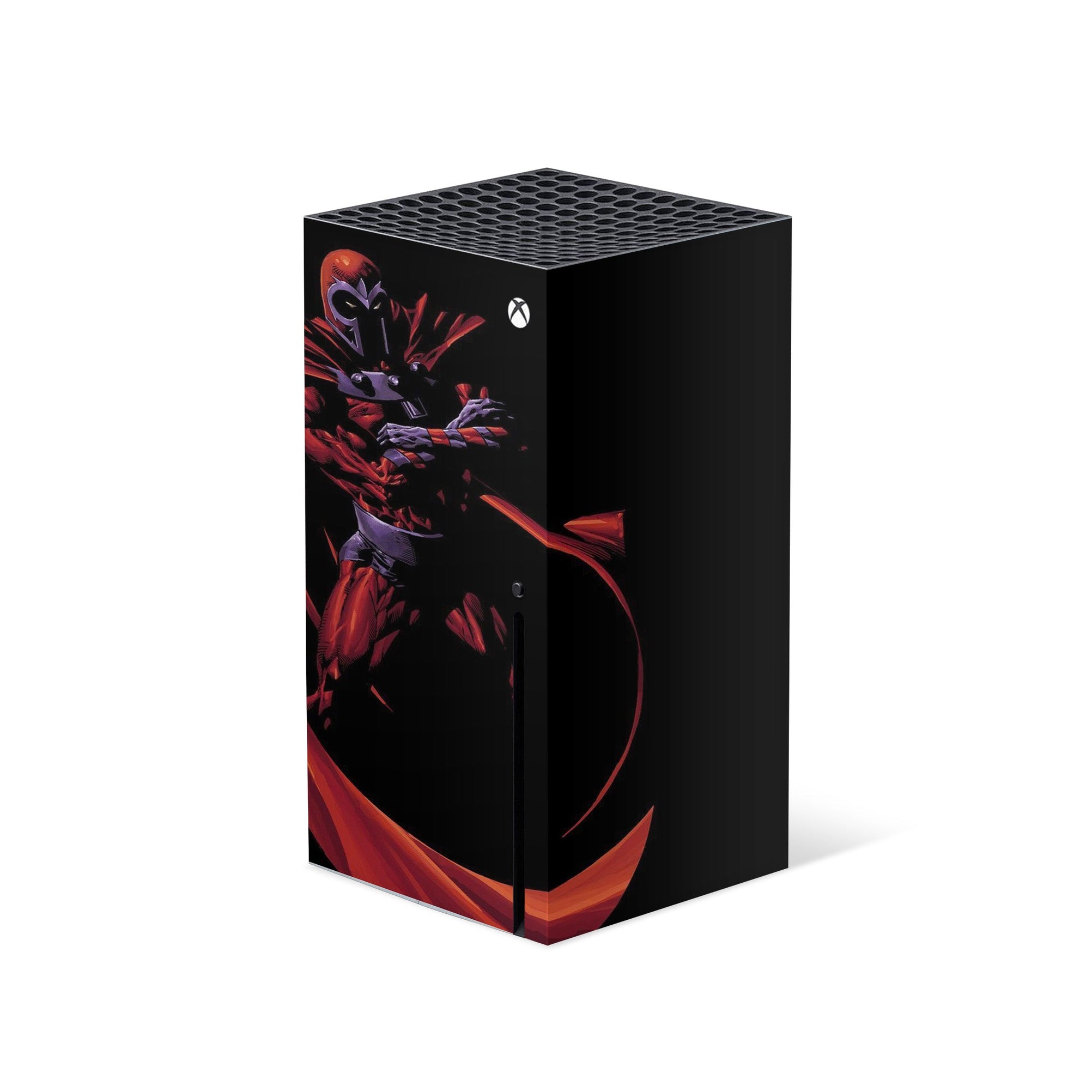 A video game skin featuring a Master of Magnetism 2 design for the Xbox Series X.